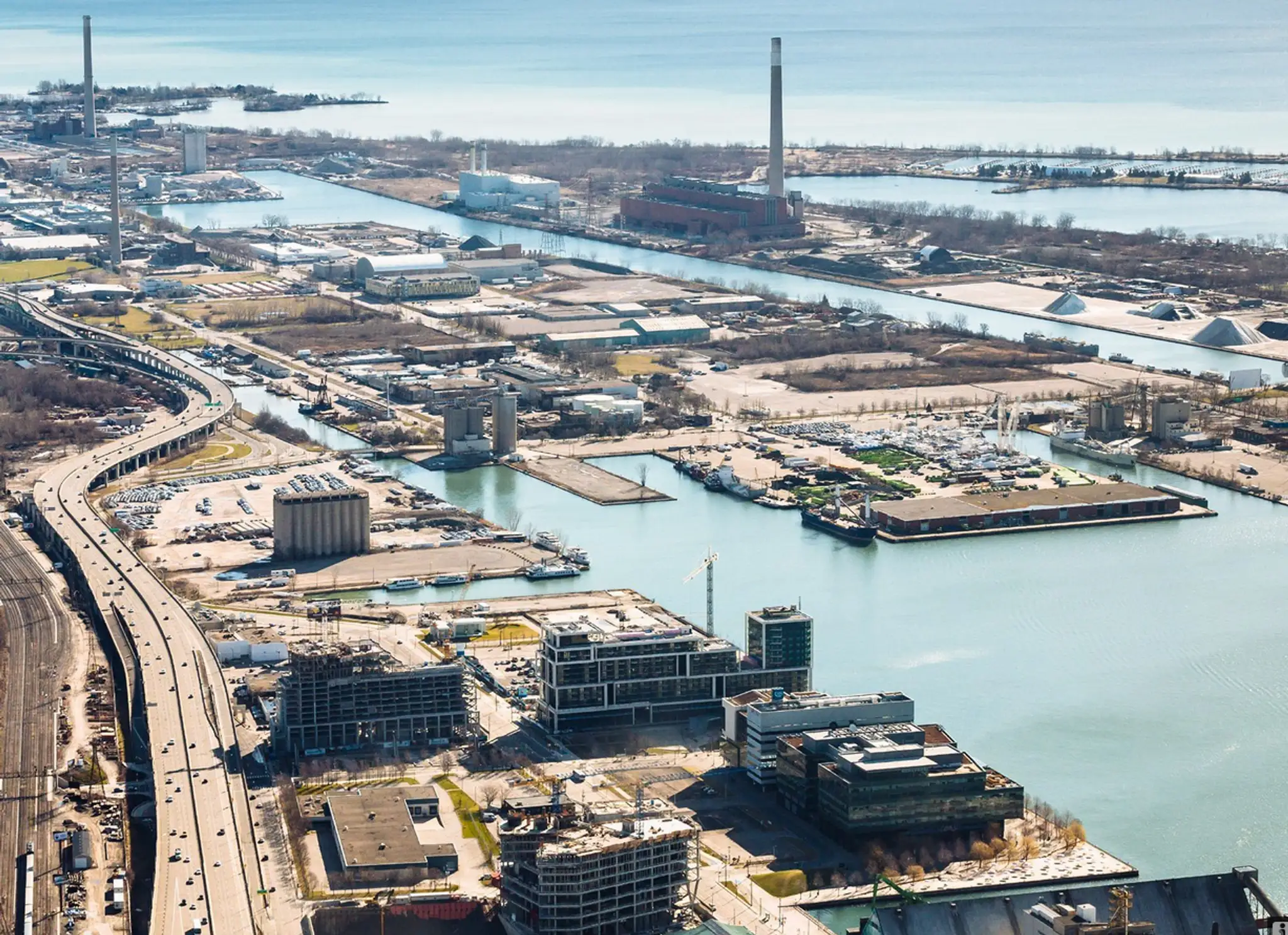 Pobrežnú časť Toronta - Port Land