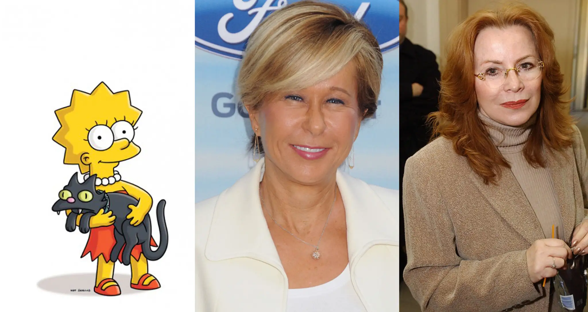 Líza Simpson, Yeardley Smith a Helena Štáchová.
