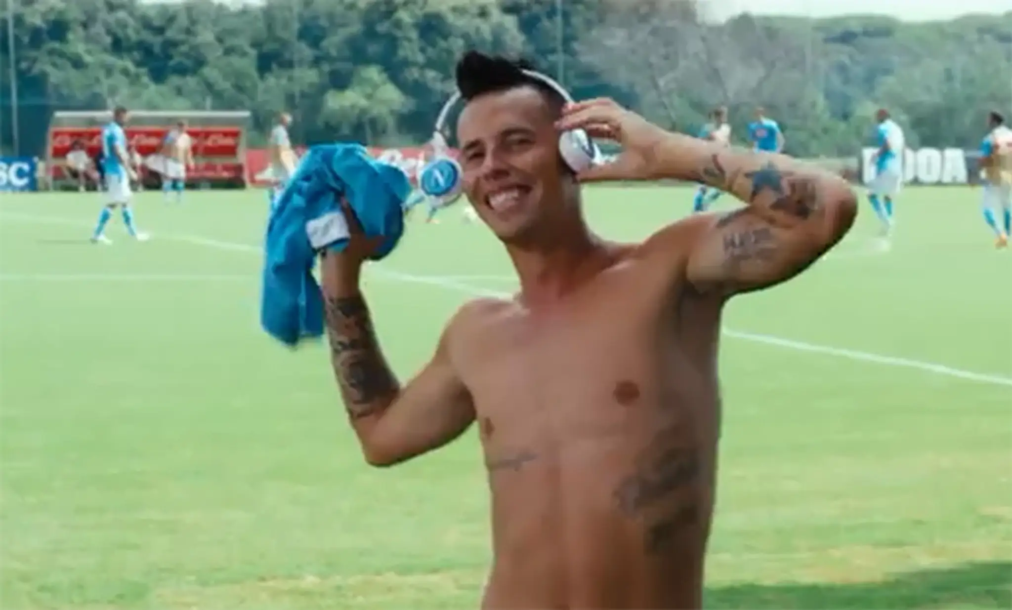Marek Hamšík v talianskej komédii Colpi di Fortuna