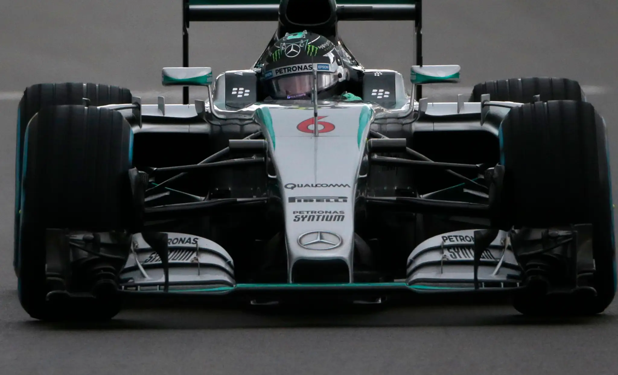 Britský jazdec F1 na Mercedese Lewis Hamilton 