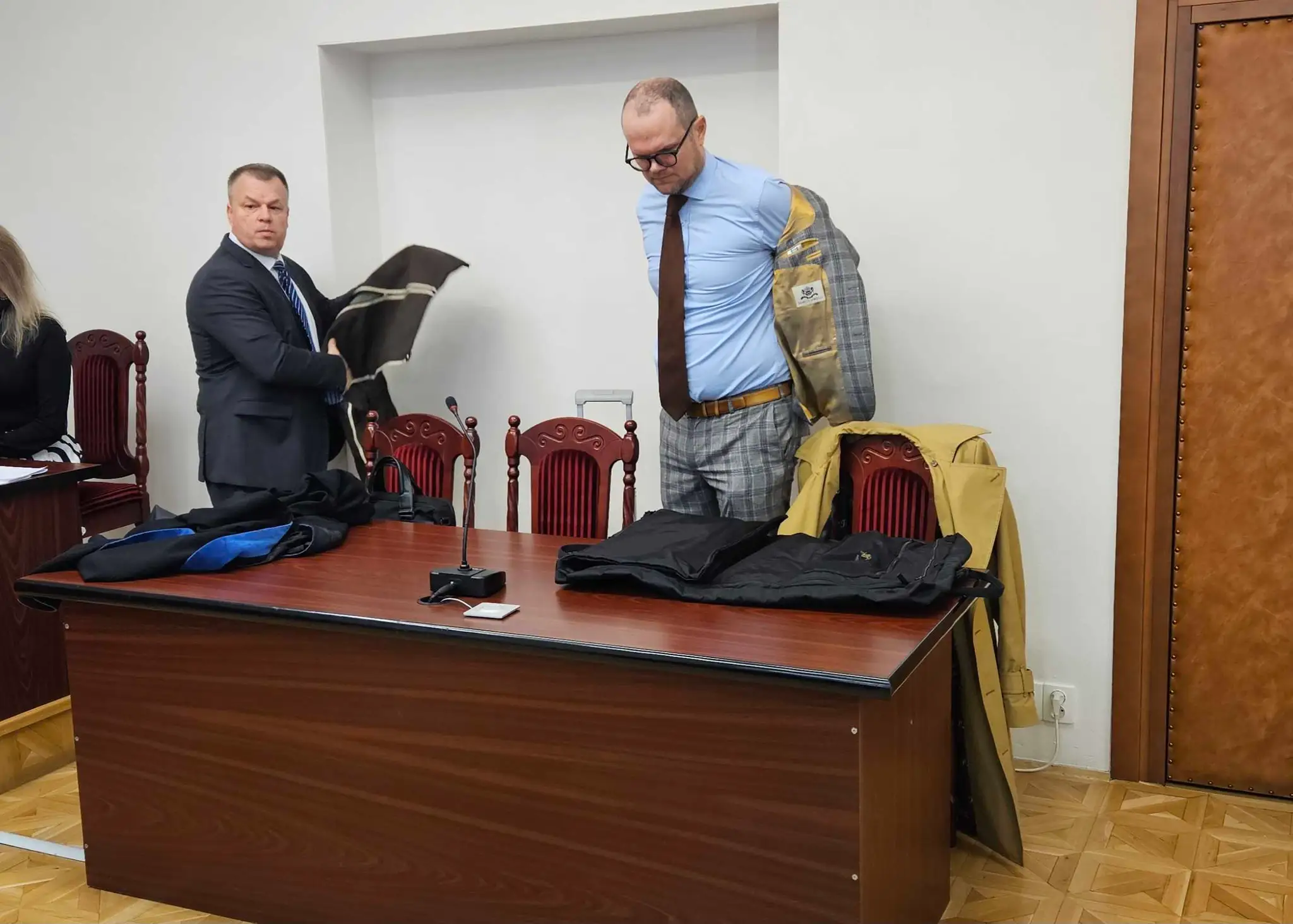 Advokáti Andreja Kisku.
