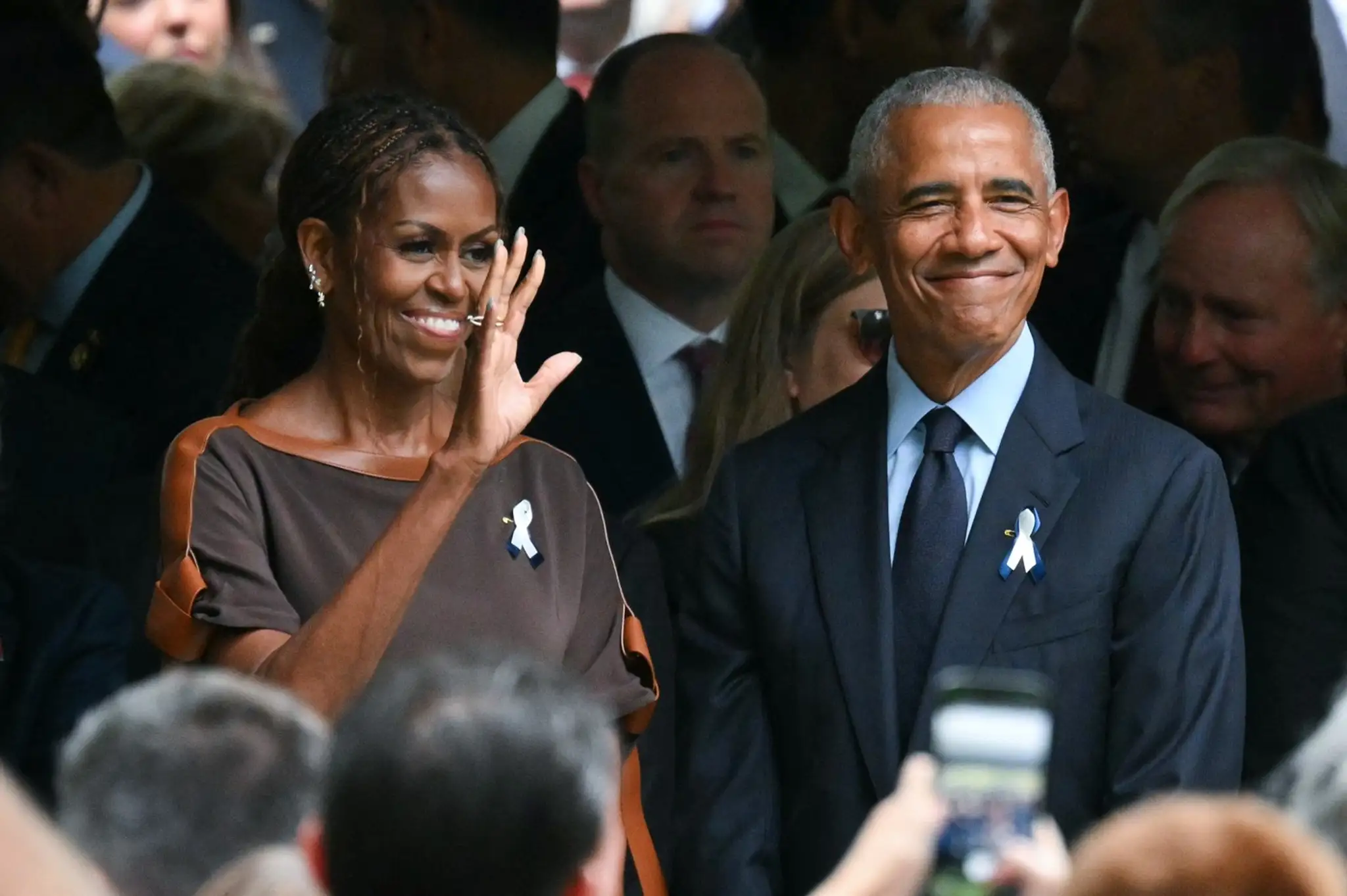 Barack a Michelle Obamovci