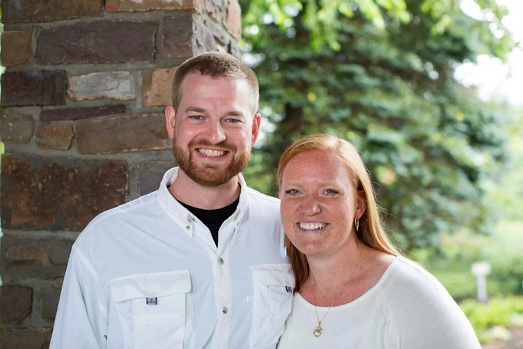 Kent Brantly s manželkou Amber.