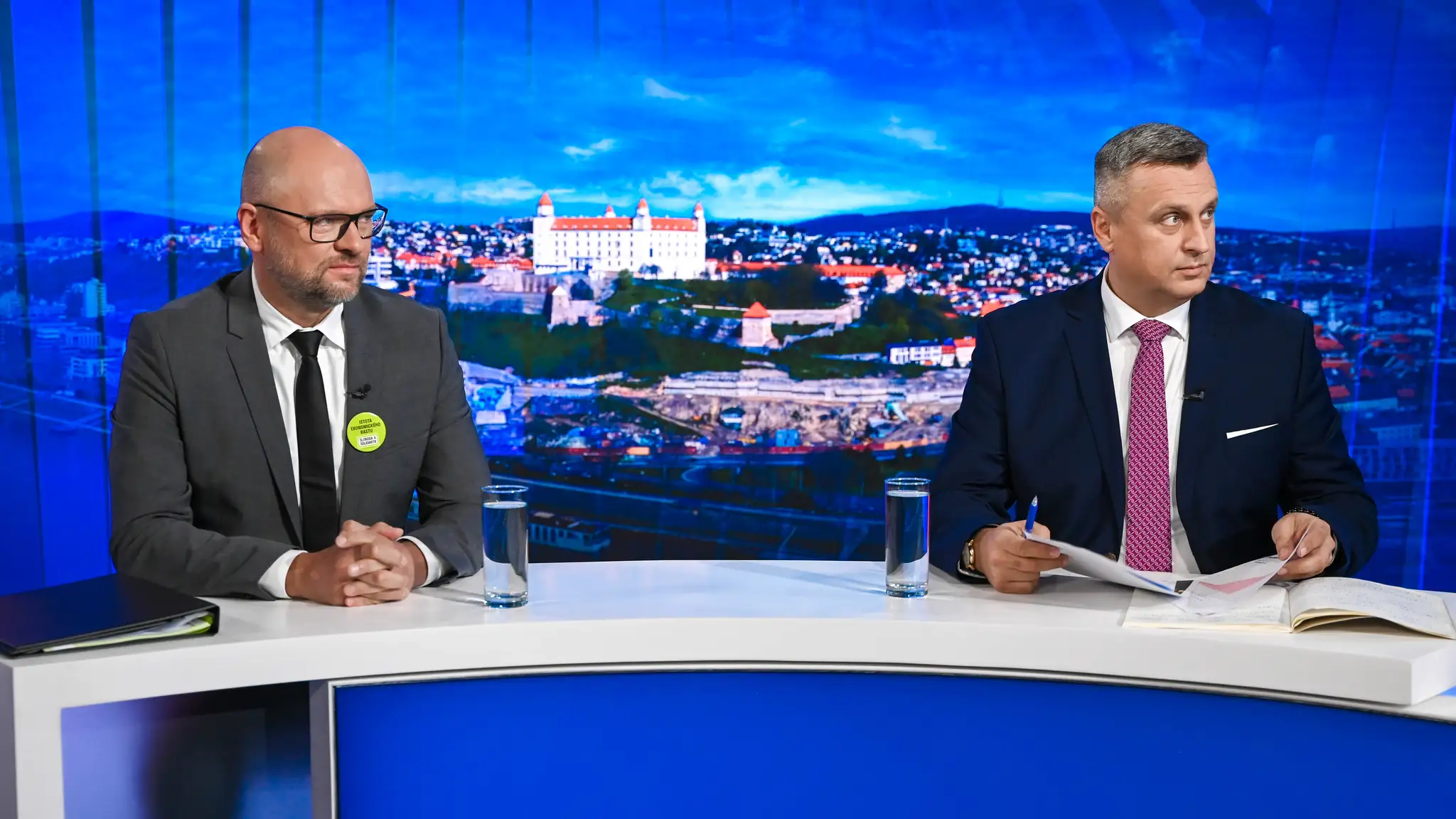 Richard Sulík a Andrej Danko v relácii Na telo.