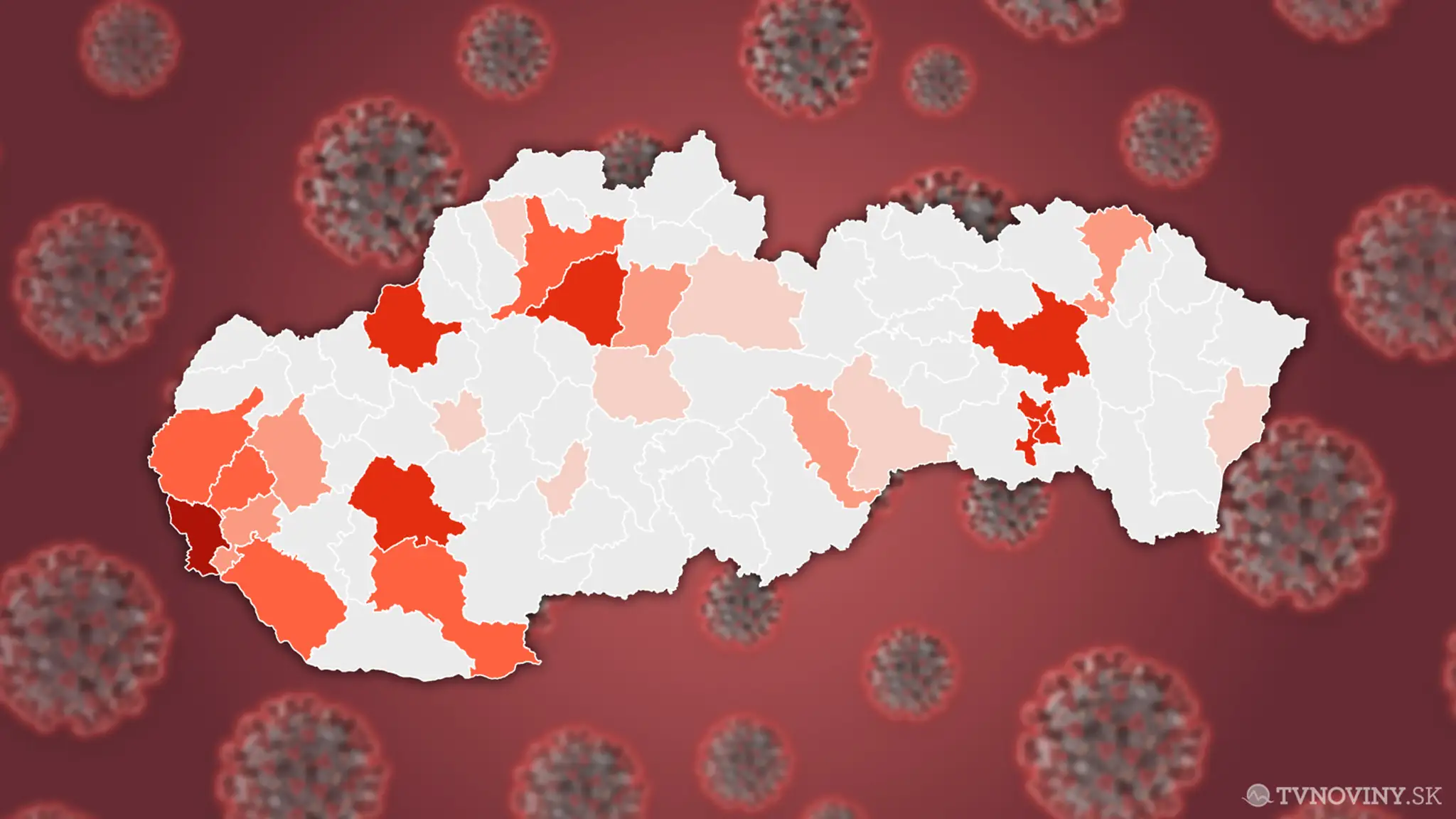 Aktuálny výskyt prípadov nákazy koronavírusom (19.3. o 17:00)