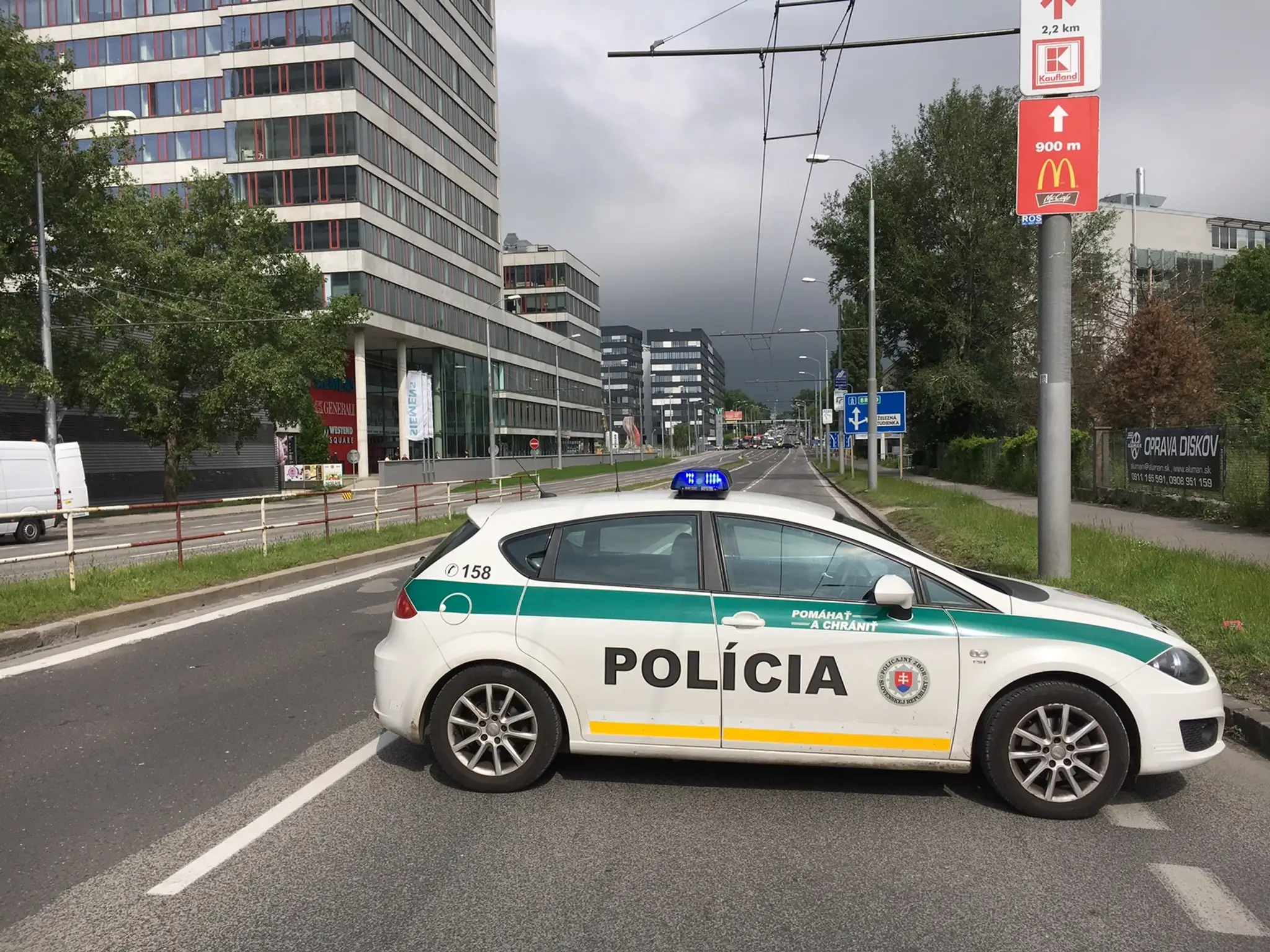 Únik plynu na Patrónke