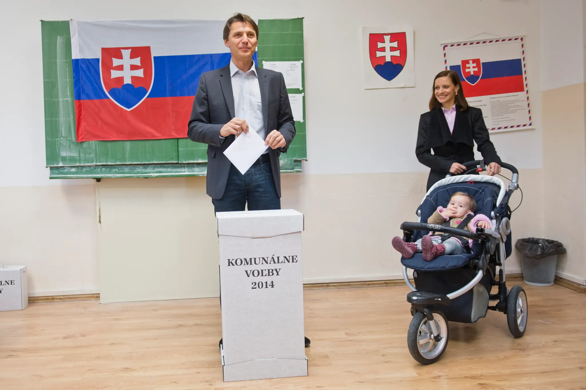 Ivo Nesrovnal s manželkou.