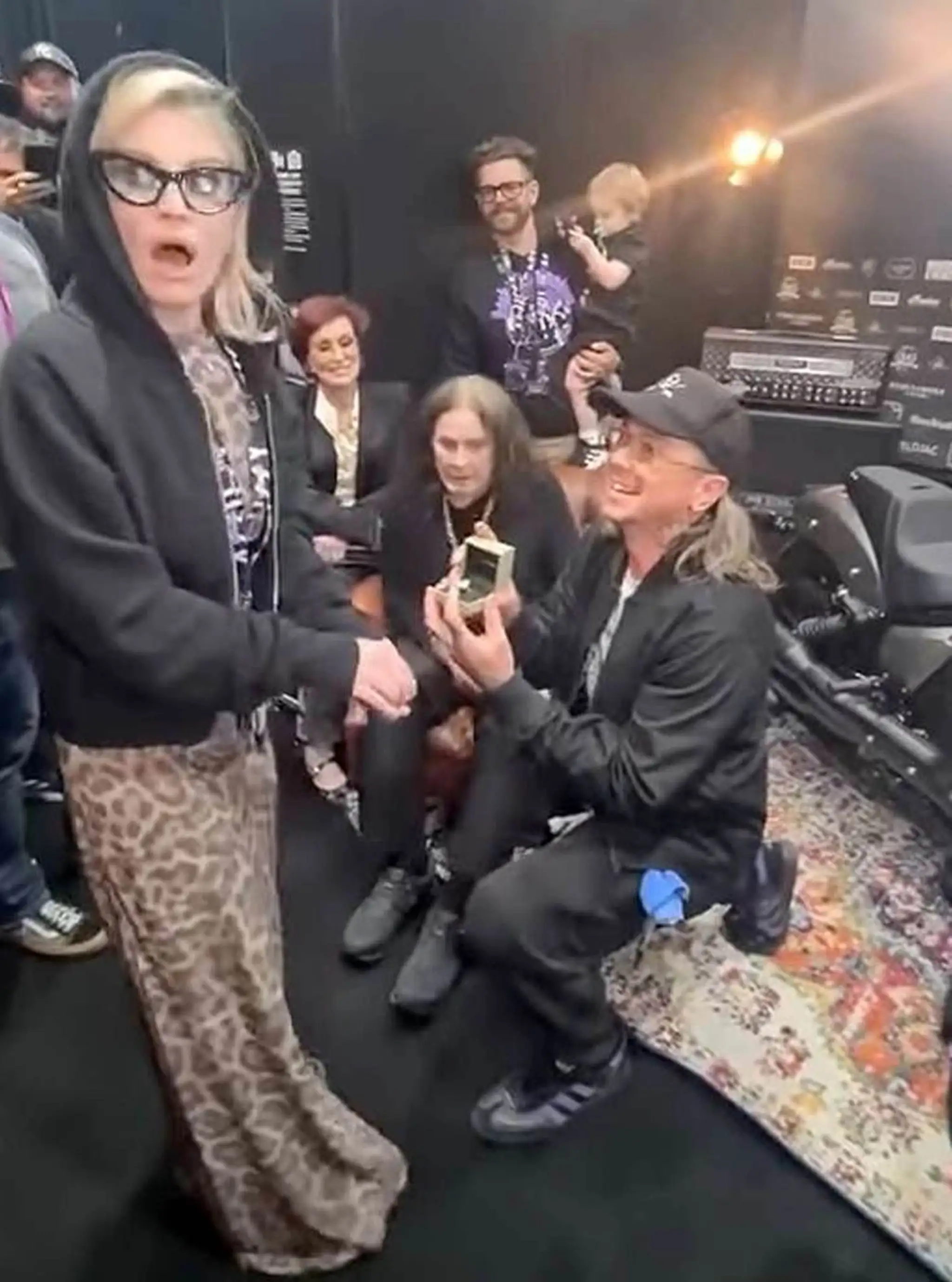 Zásnuby priamo v backstage