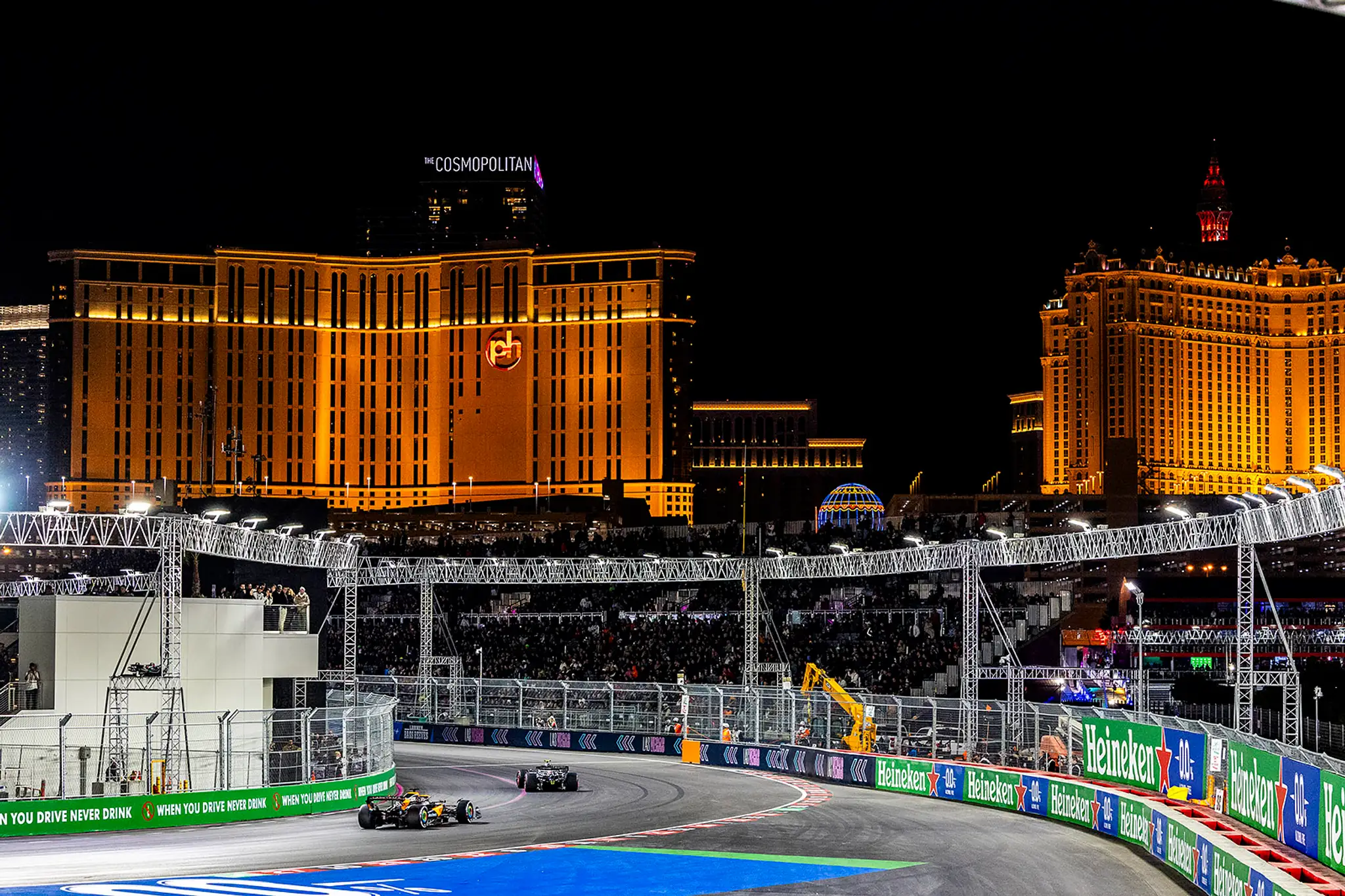 Veľká cena Las Vegas bola veľkou športovou udalosťou.