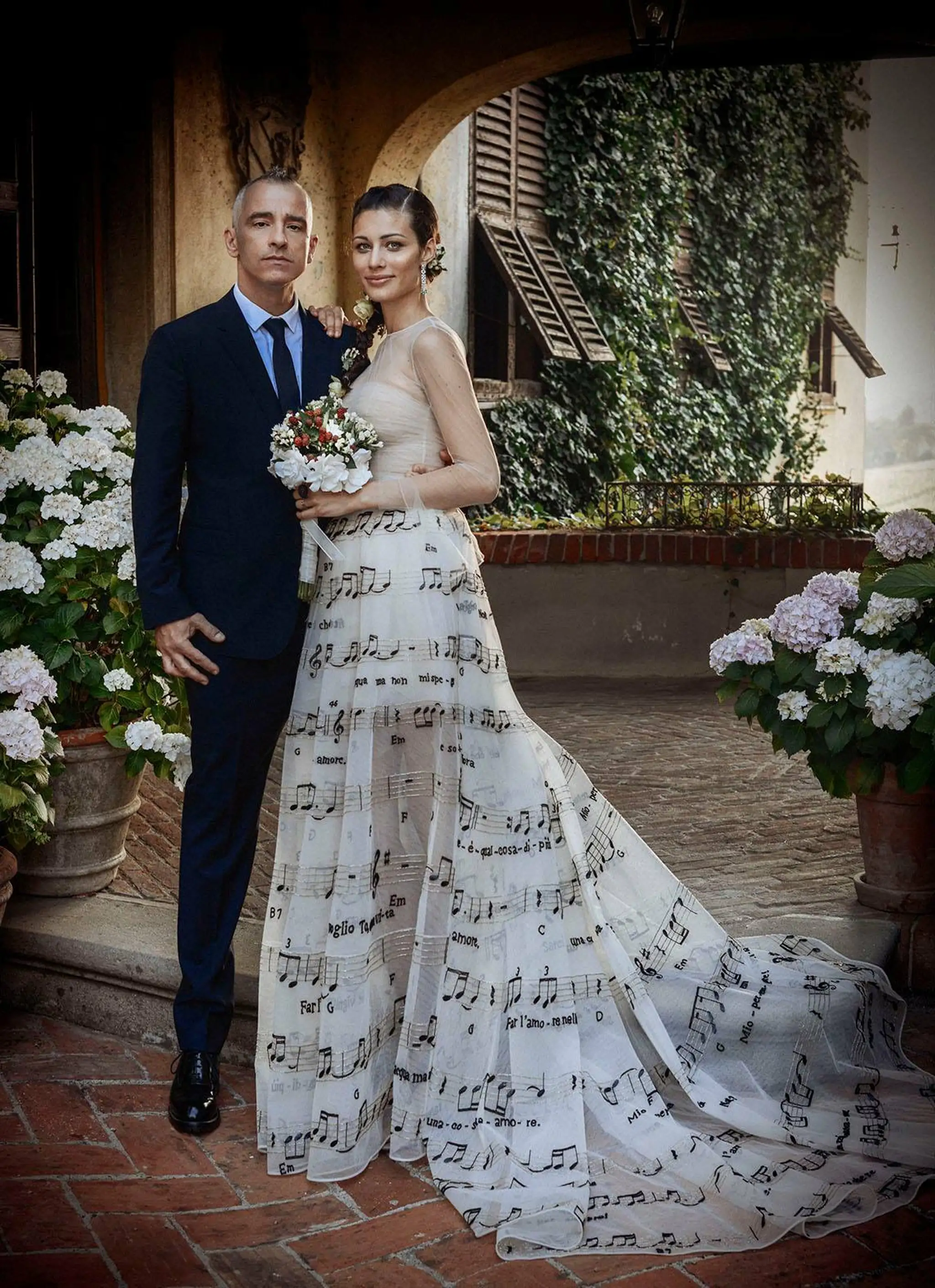 Eros Ramazzotti a Marica Pellegrinelli