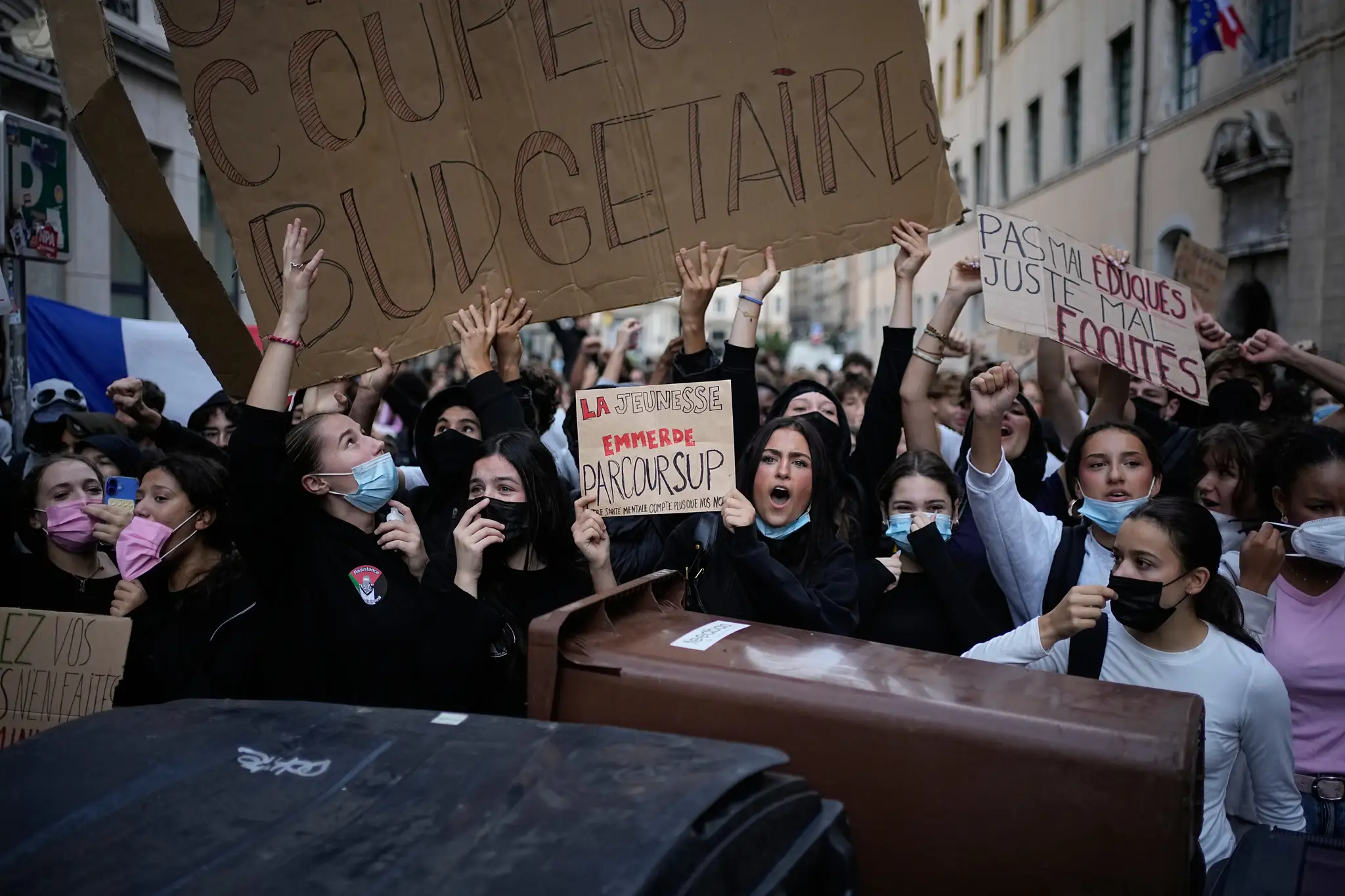 Protesty vo Francúzsku