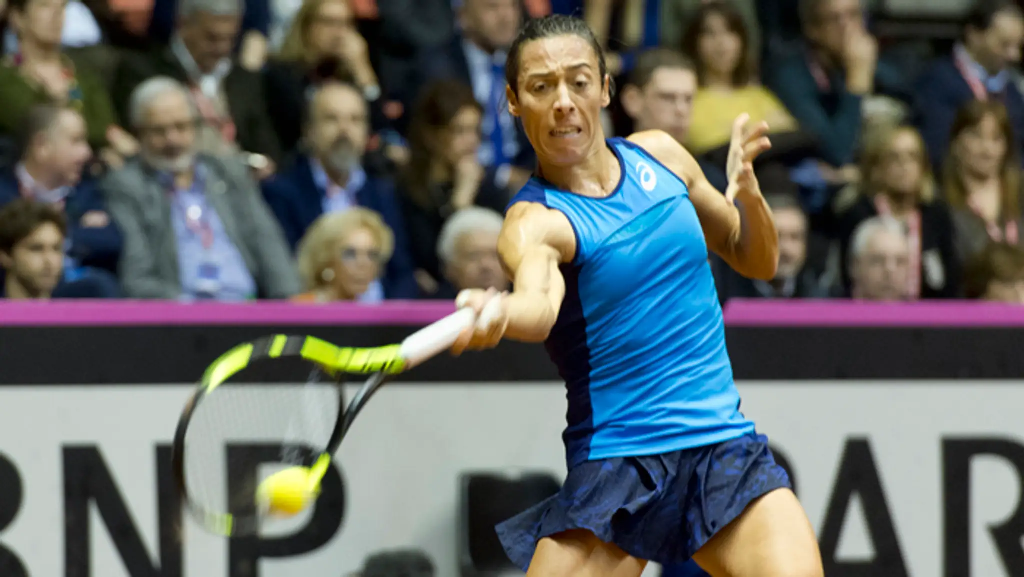 Talianska reprezentantka Francesca Schiavoneová. 