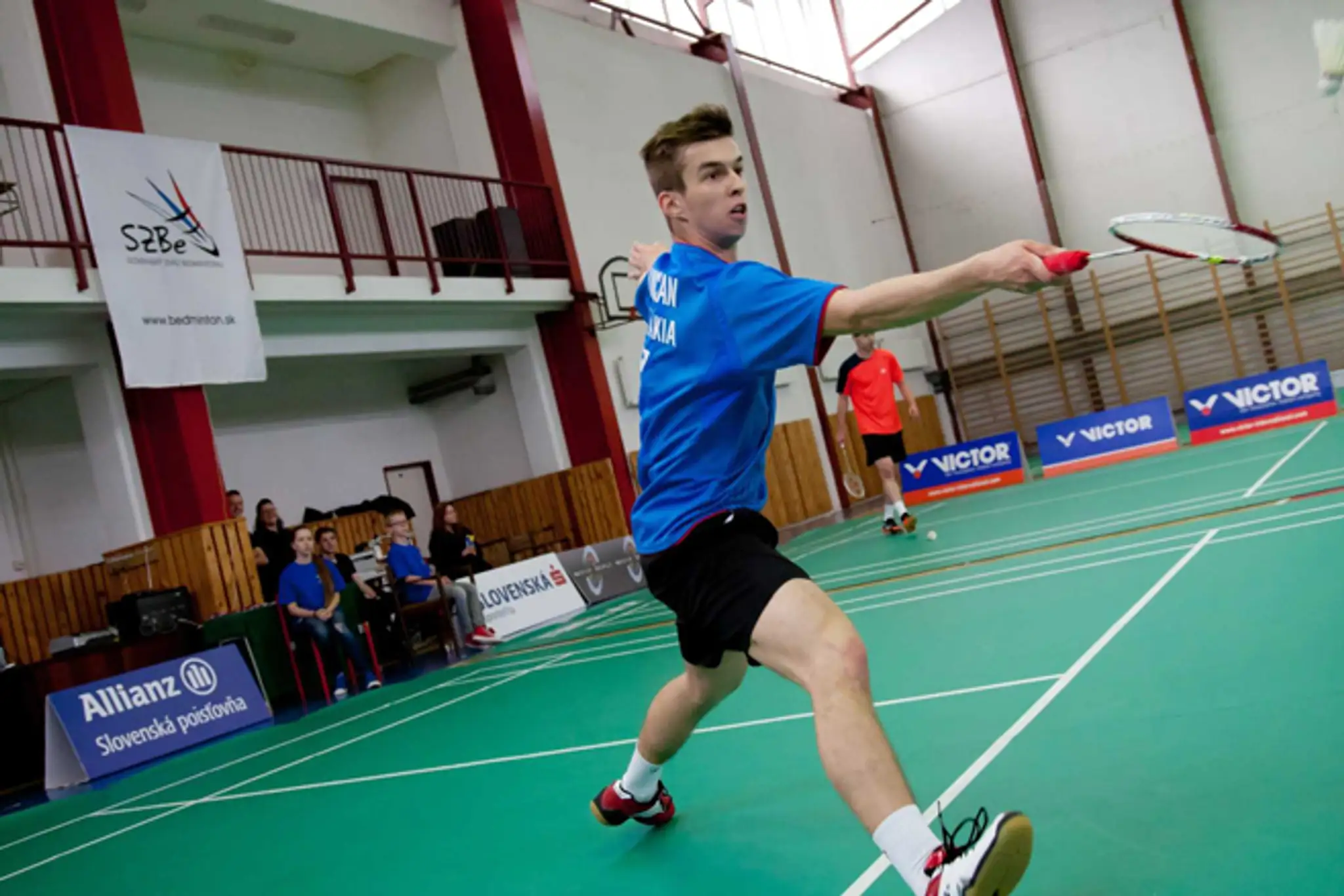 Bedmintonový reprezentant Matej Hliničan
