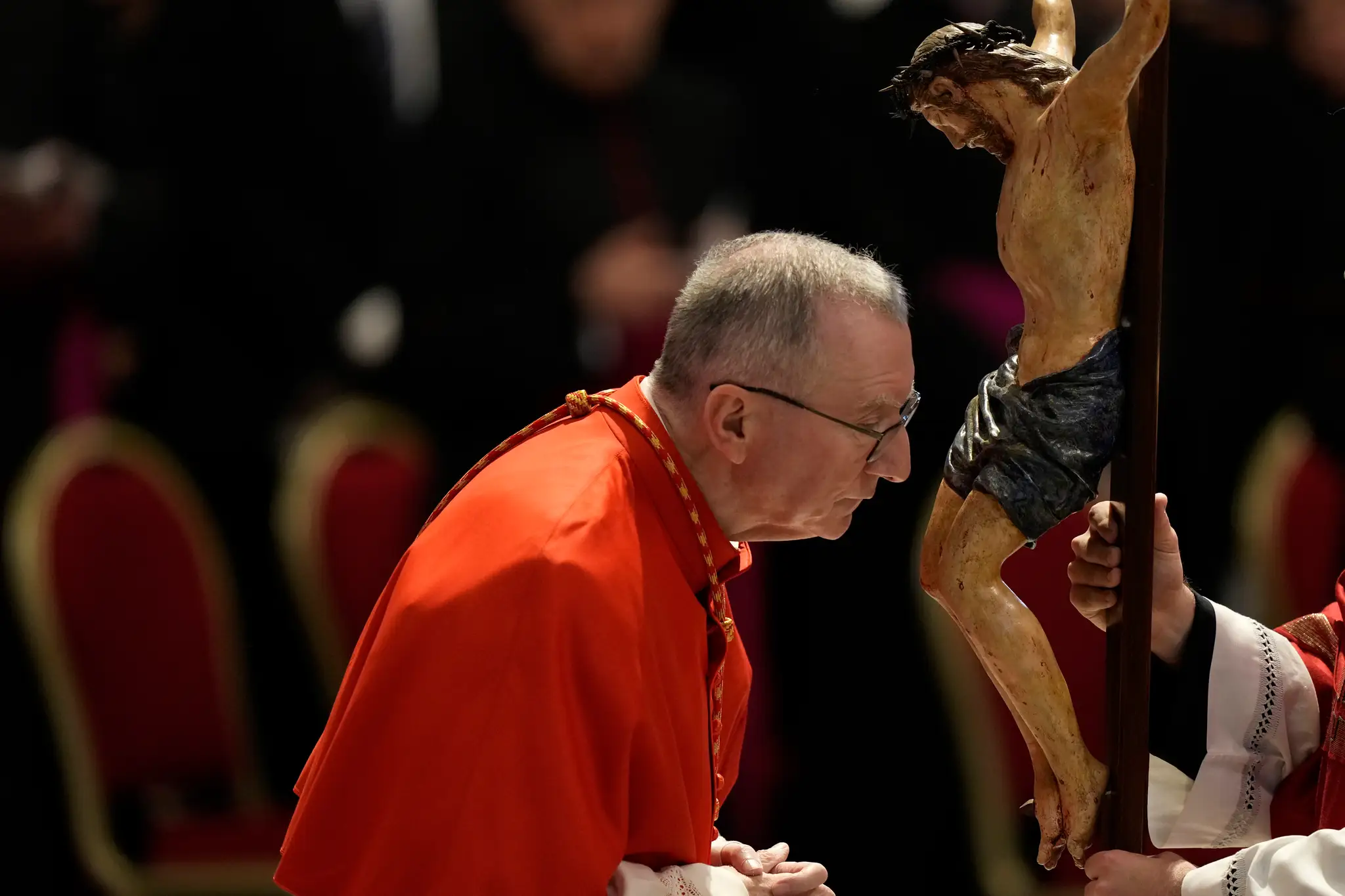 Vatikánsky štátny sekretár kardinál Pietro Parolin