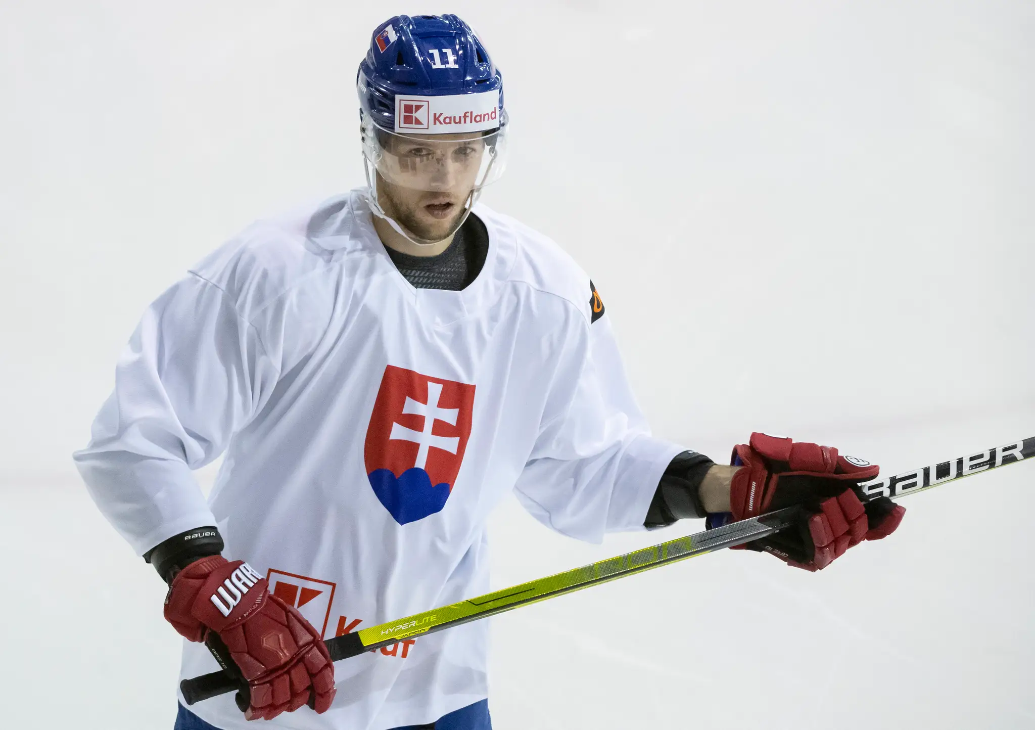 Martin Gernát v drese slovenskej reprezentácie.
