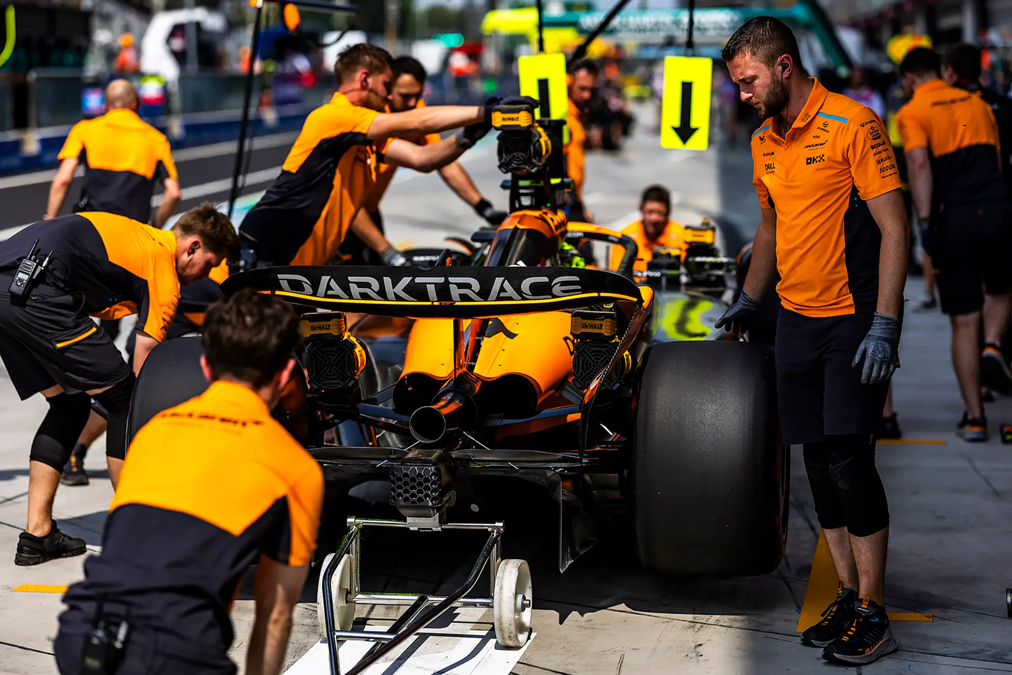 Lando Norris bol opäť stopercentne pripravený.