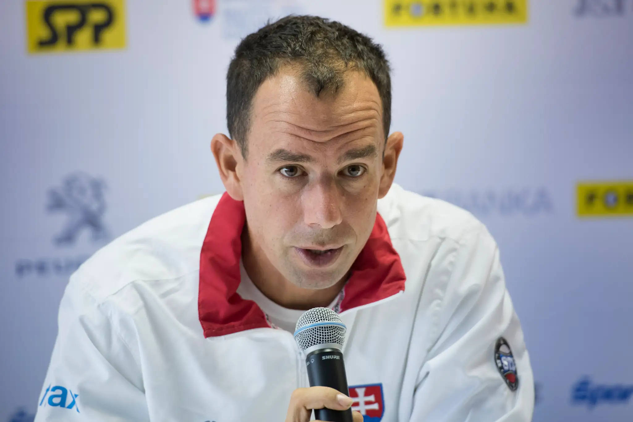 Kapitán daviscupového tímu Dominik Hrbatý.