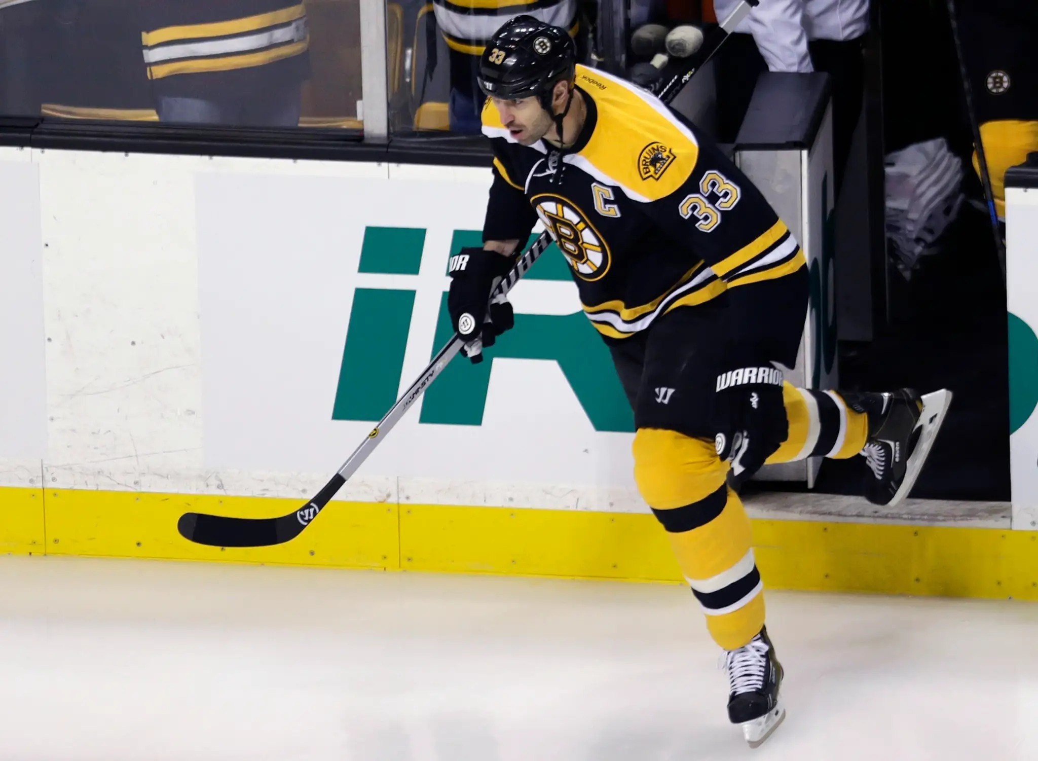 Zdeno Chára v drese Boston Bruins