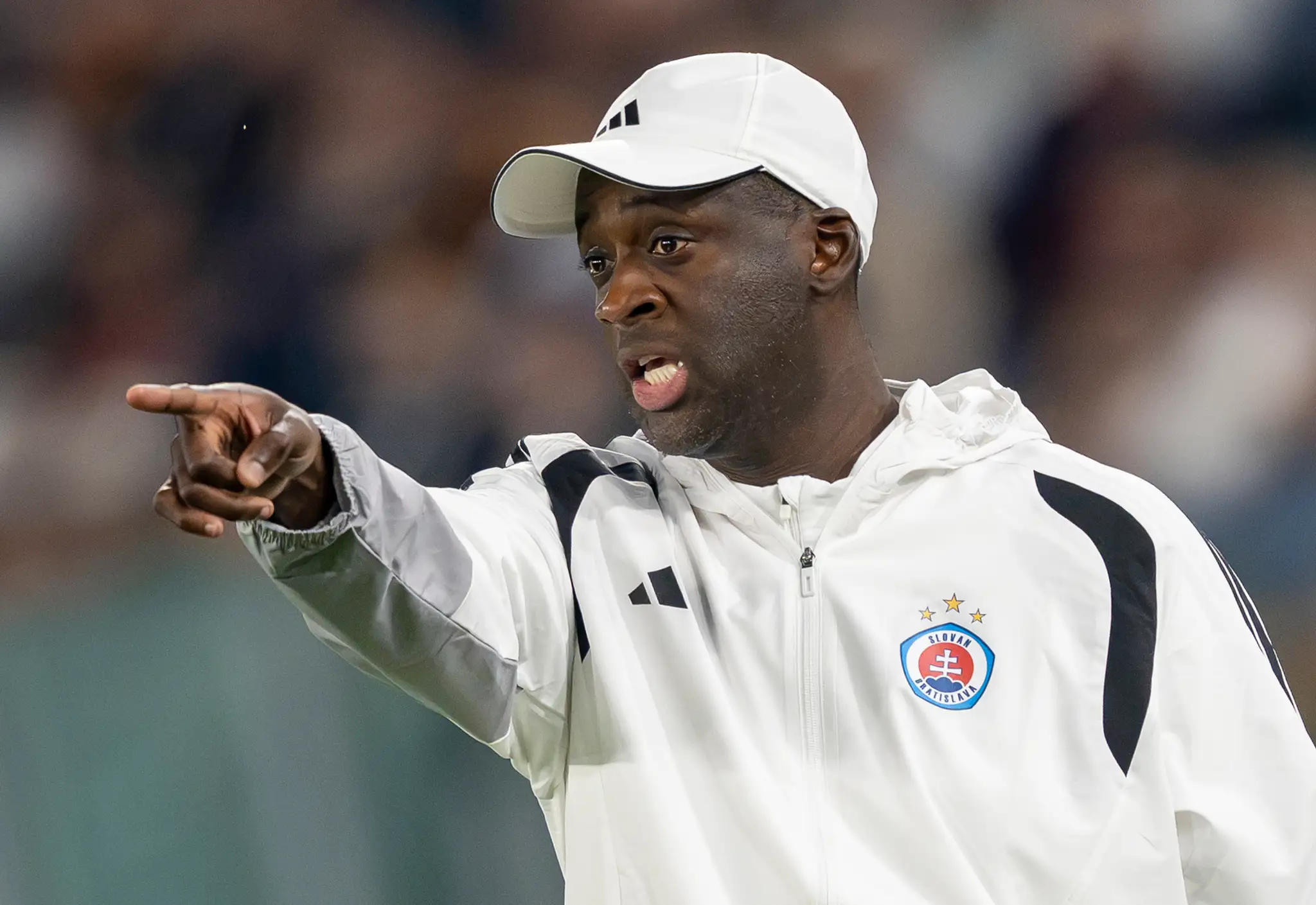 Na snímke tréner Slovana Yaya Touré.