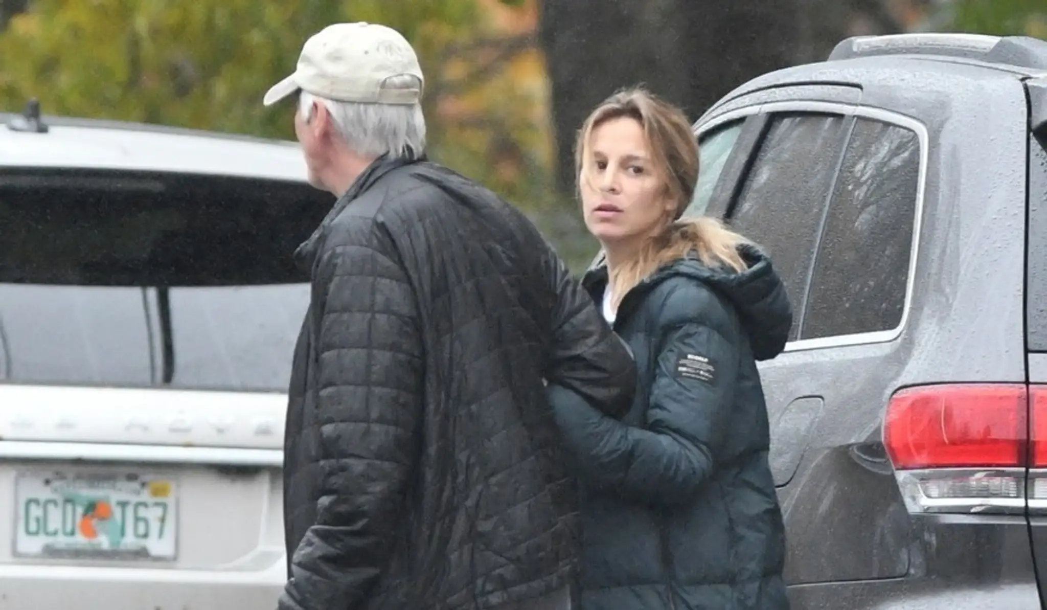 Richard Gere a Alejandra Silva v roku 2017