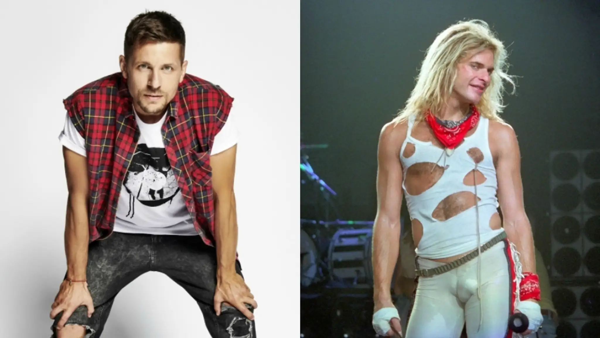 Juraj Loj ako David Lee Roth z Van Halen