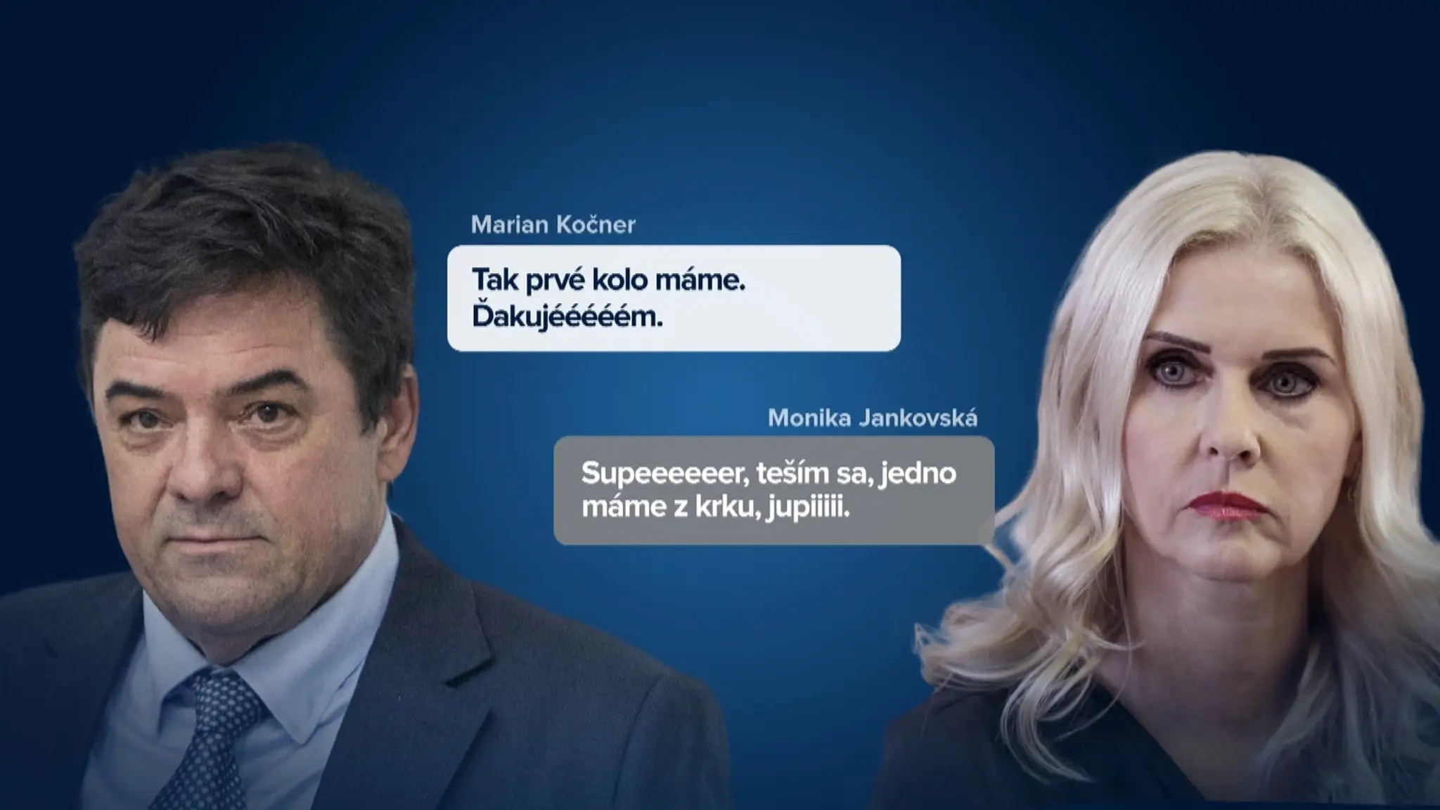 Pavučina Kočnerových kontaktov.