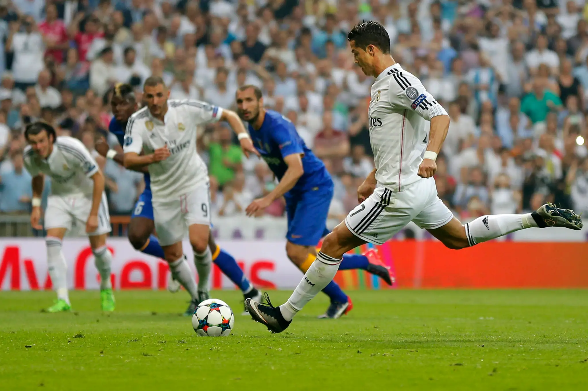 Útočník Realu Cristiano Ronaldo