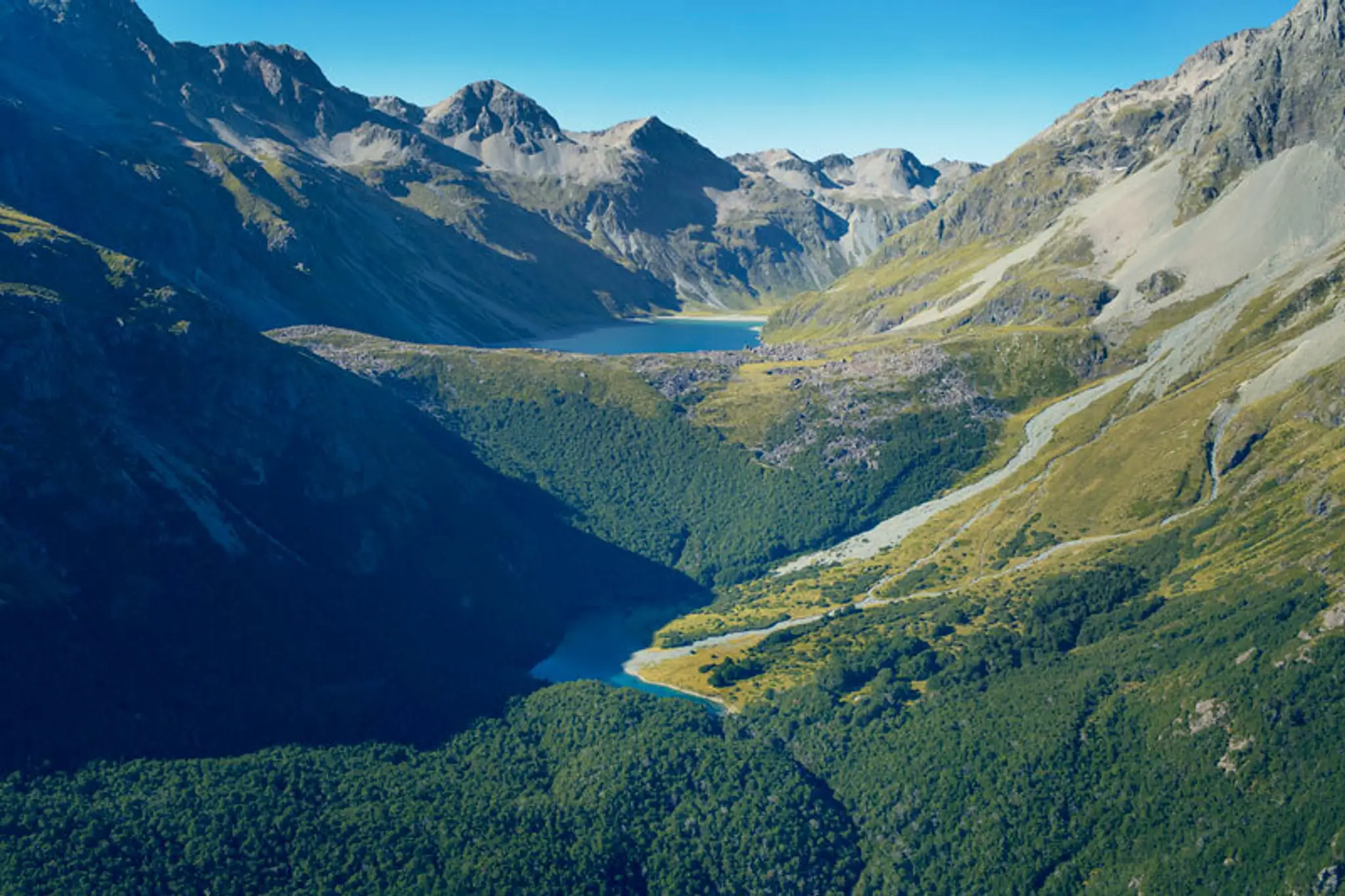 Najčistejšie jazero na svete Blue lake.