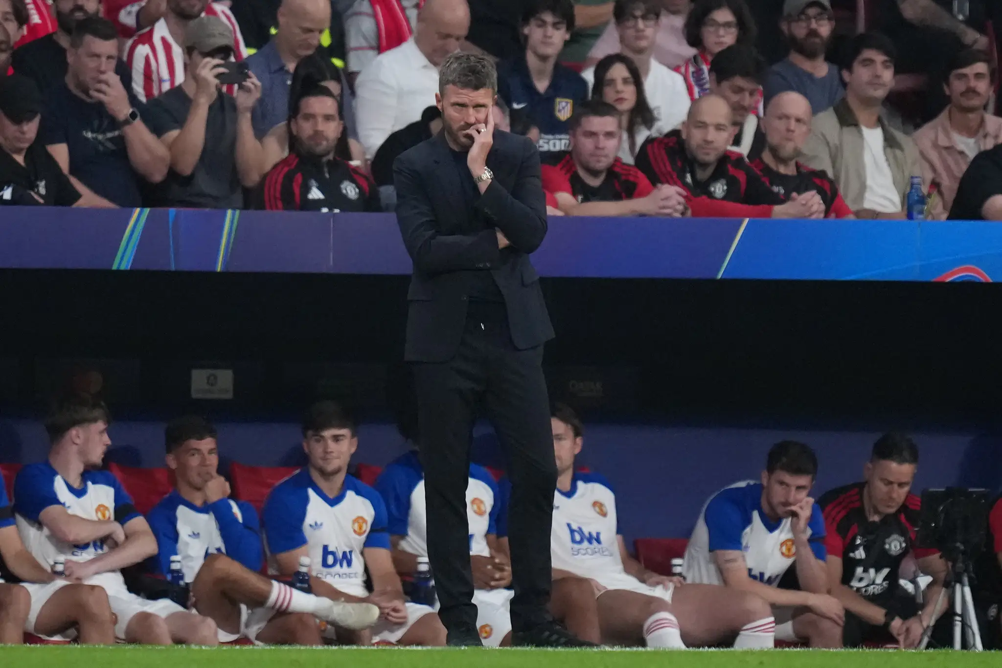 Tréner Manchestru United Michael Carrick.