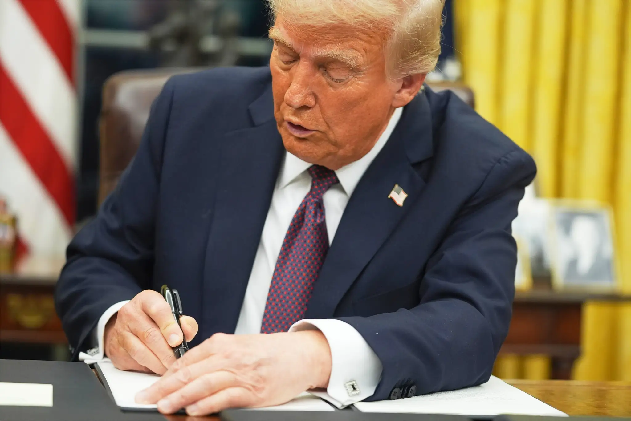 Na snímke americký prezident Donald Trump.