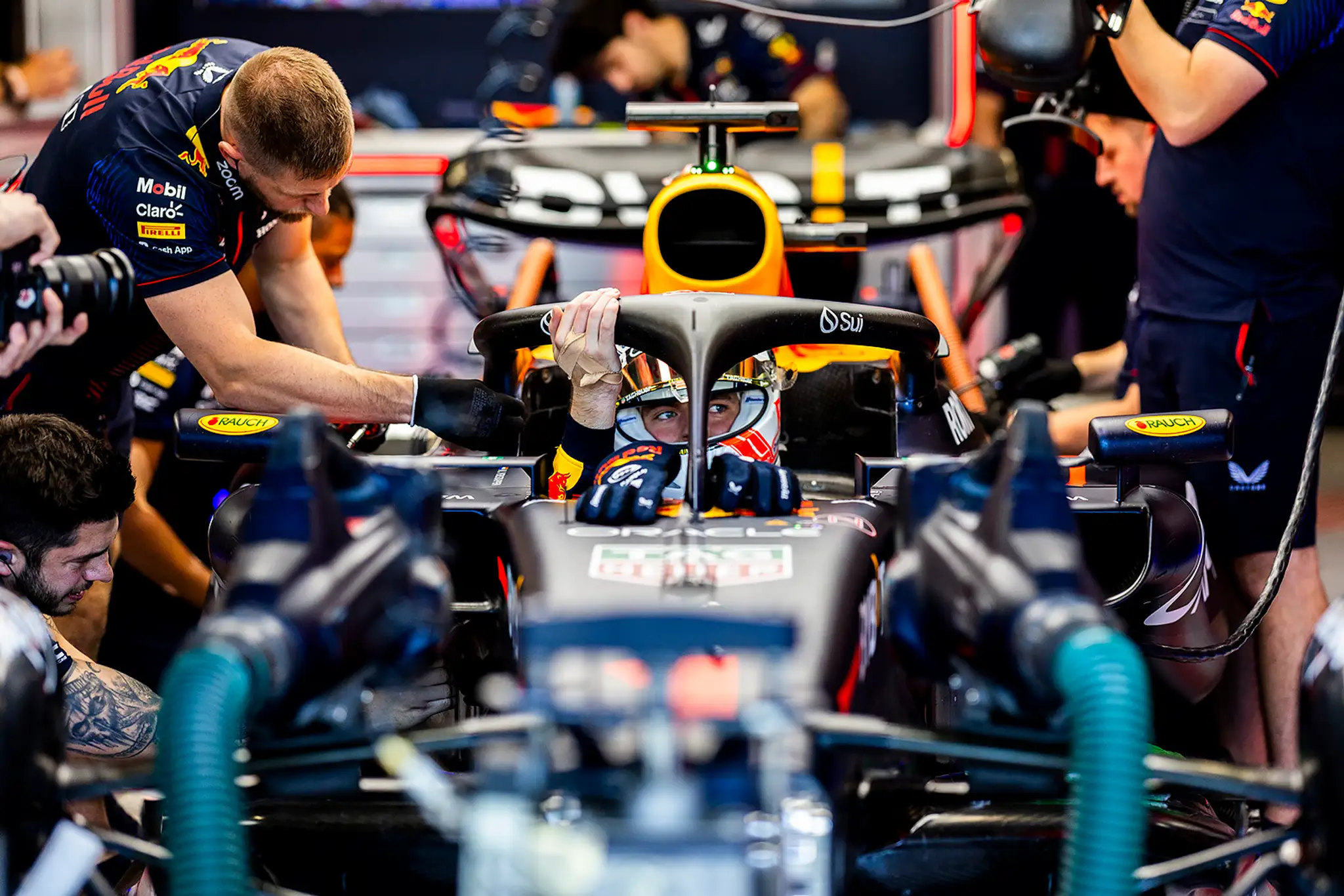 Max Verstappen na Red Bulle.