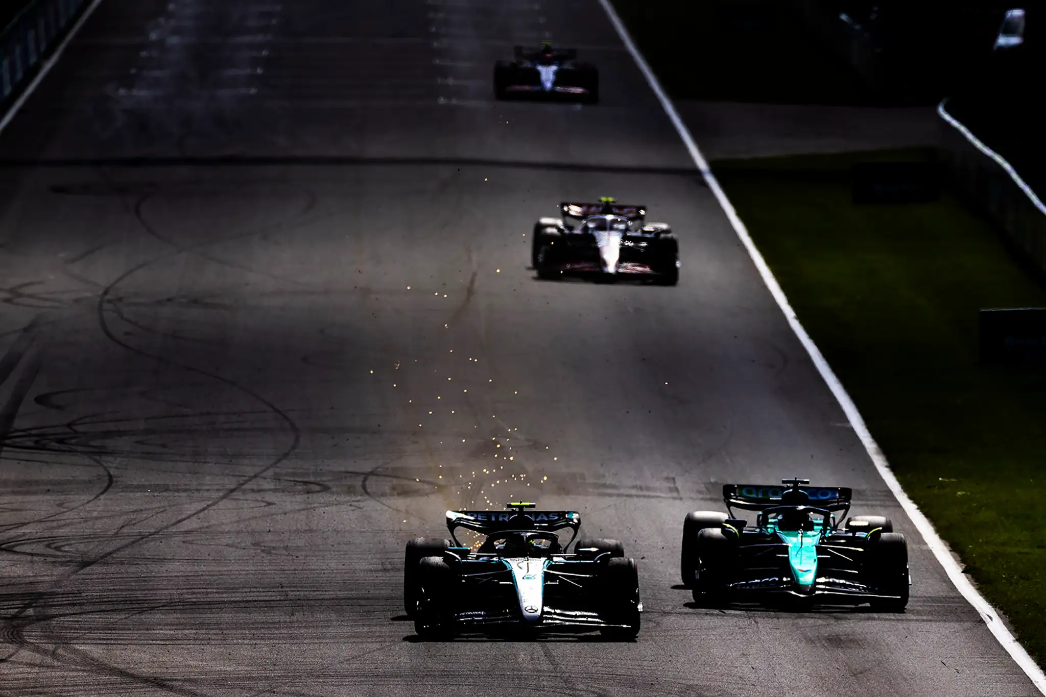 Lewis Hamilton na Mercedese.