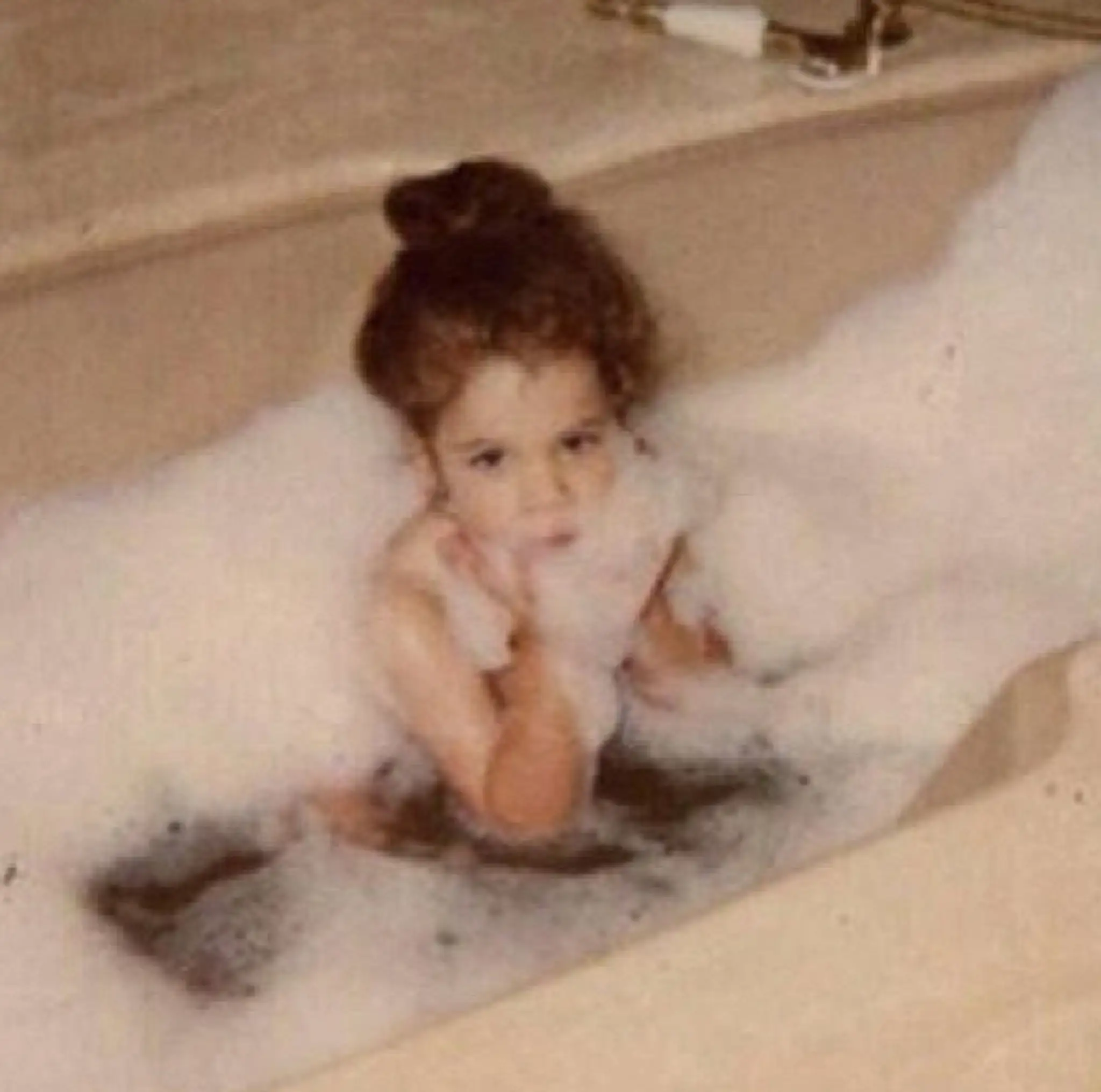 Khloe Kardashian ako malé dievčatko