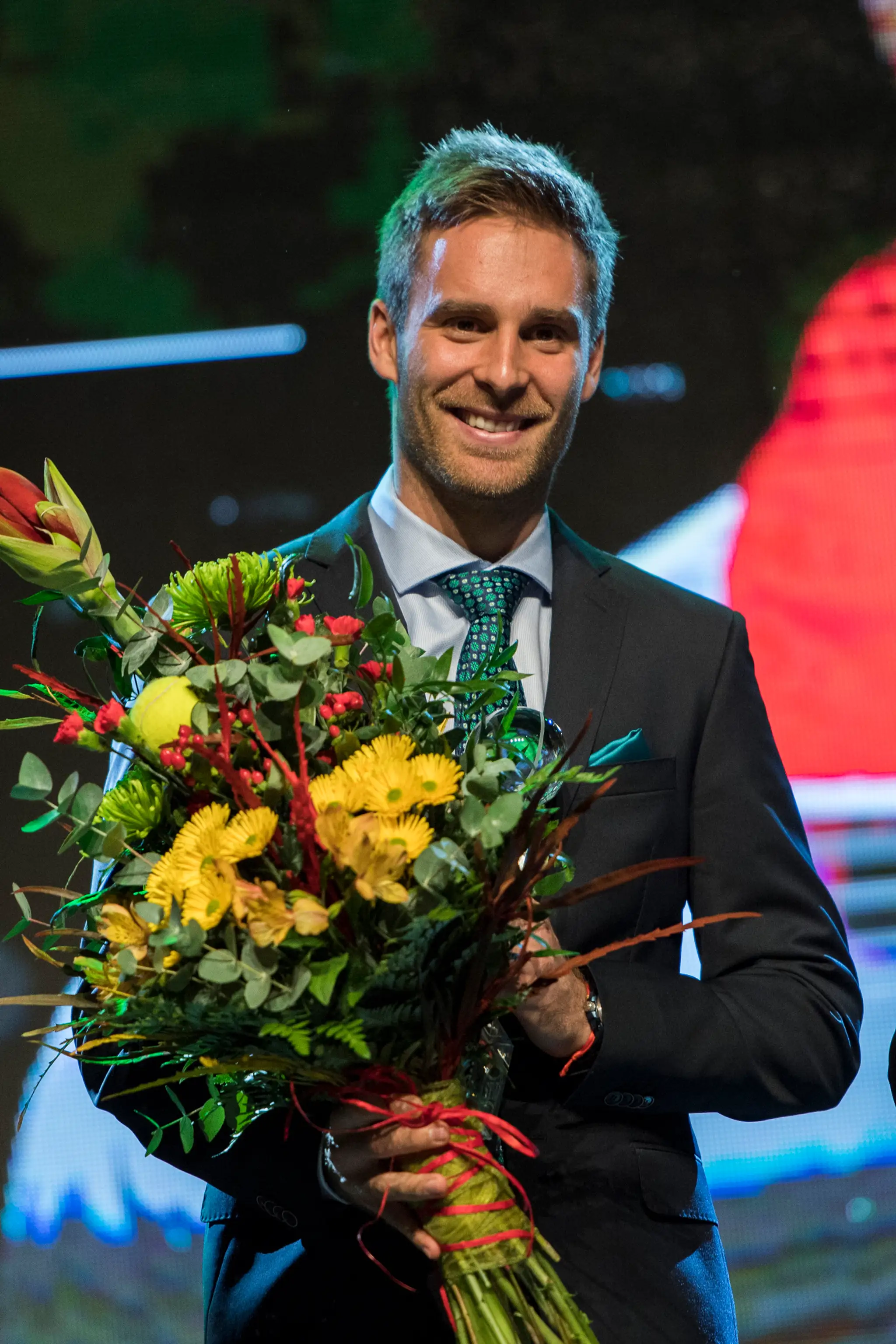Tenista roka 2017 Norbert Gombos.