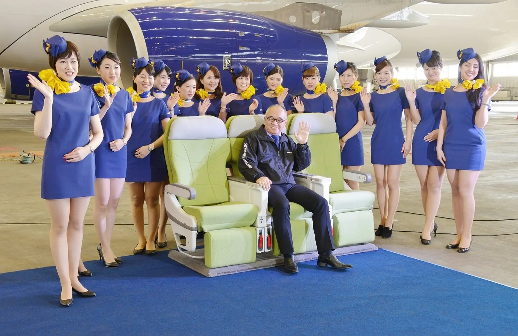 Letušky japonskej spoločnosti Skymark 