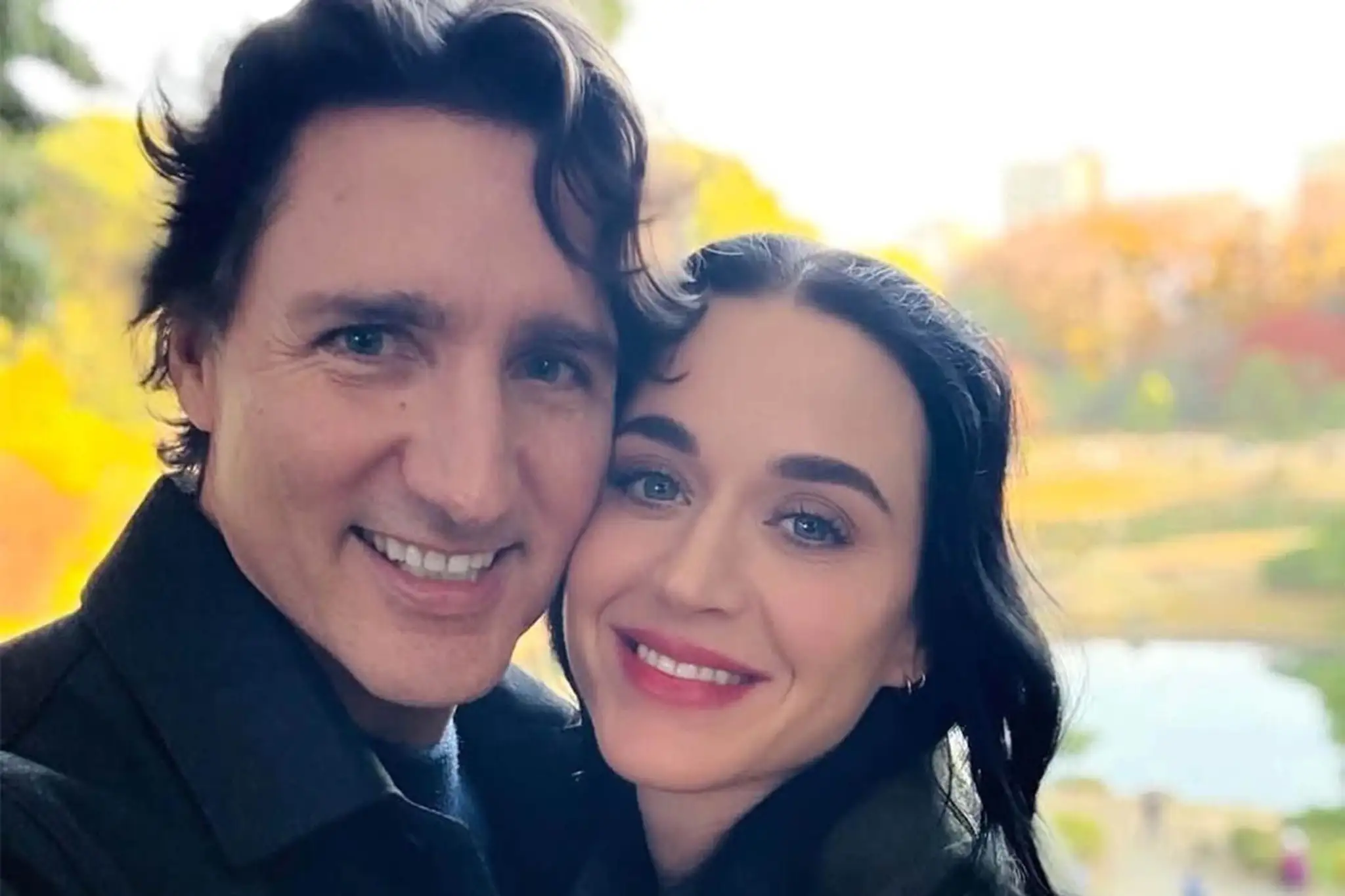 Katy Perry a Justin Trudeau