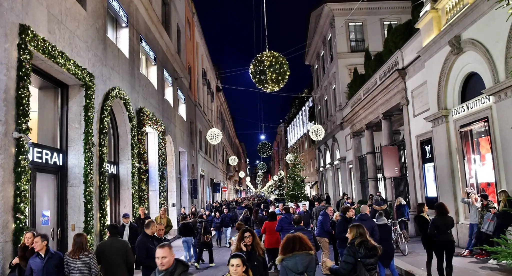 Via Monte Napoleone v Miláne