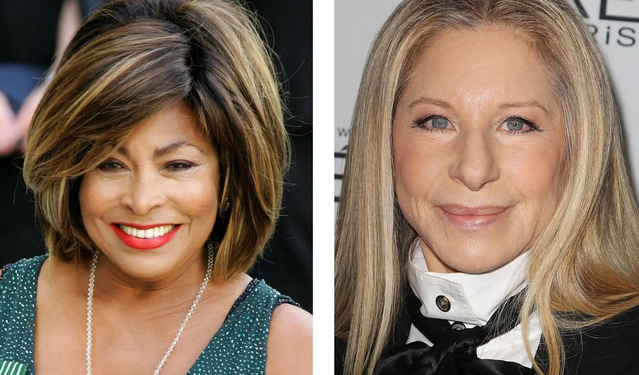 Tina Turner a Barbra Streisand