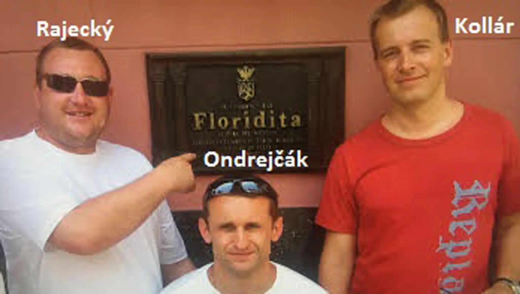 Tomáš Rajecký, Juraj Ondrejčák a Boris Kollár na Kube