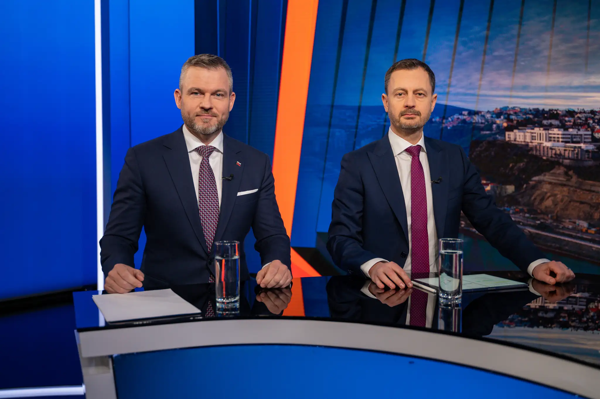 Peter Pellegrini a Eduard Heger v relácii Na telo.