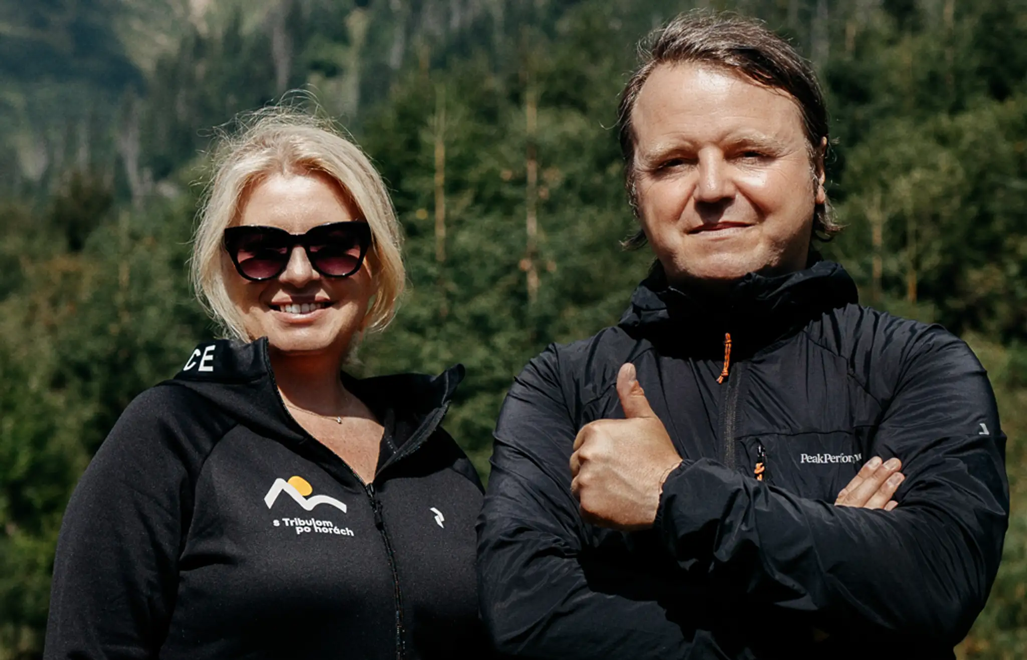 Zuzana Čaputová a Ján Tribula