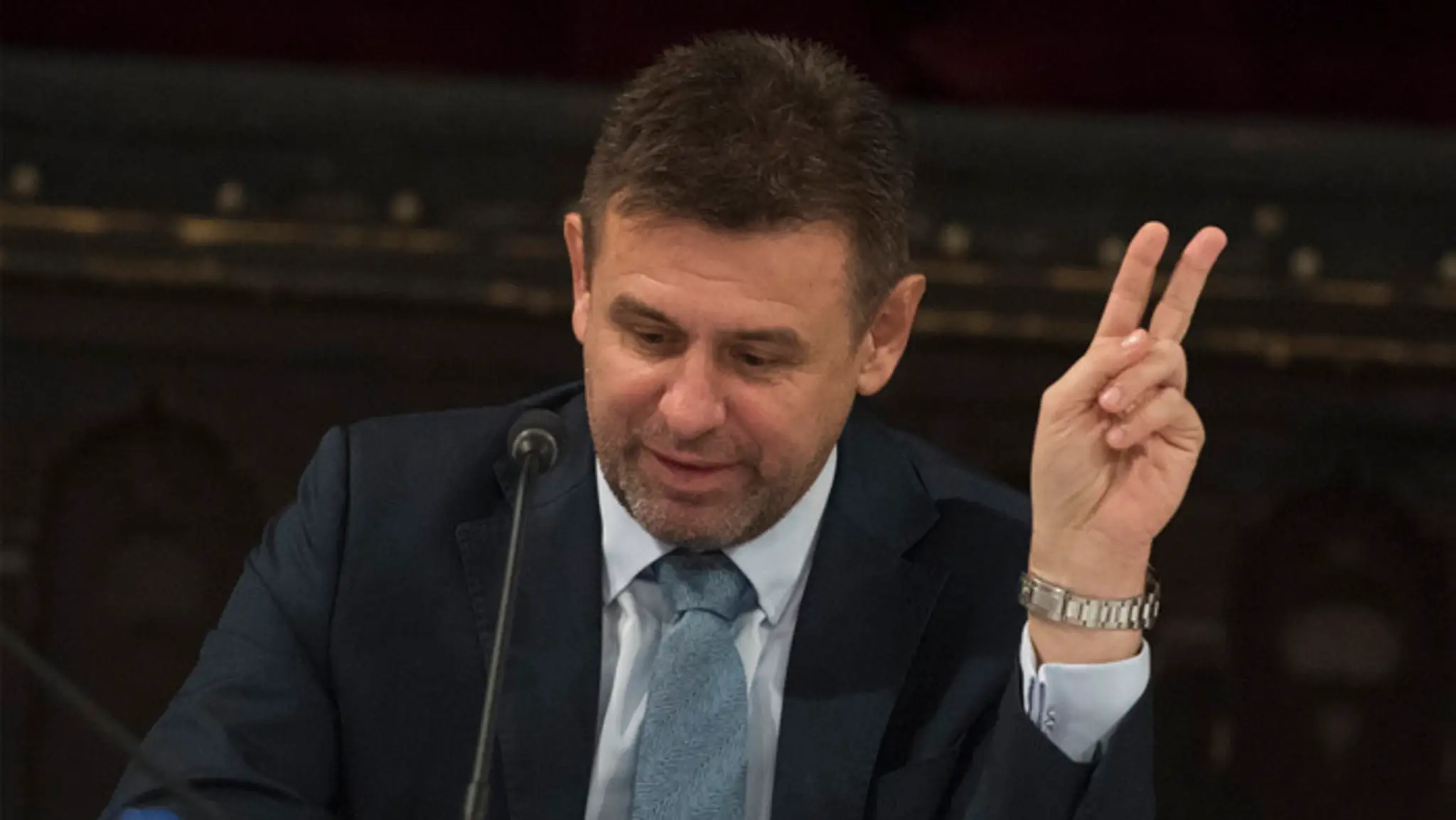 Predseda Most-Híd László Sólymos.