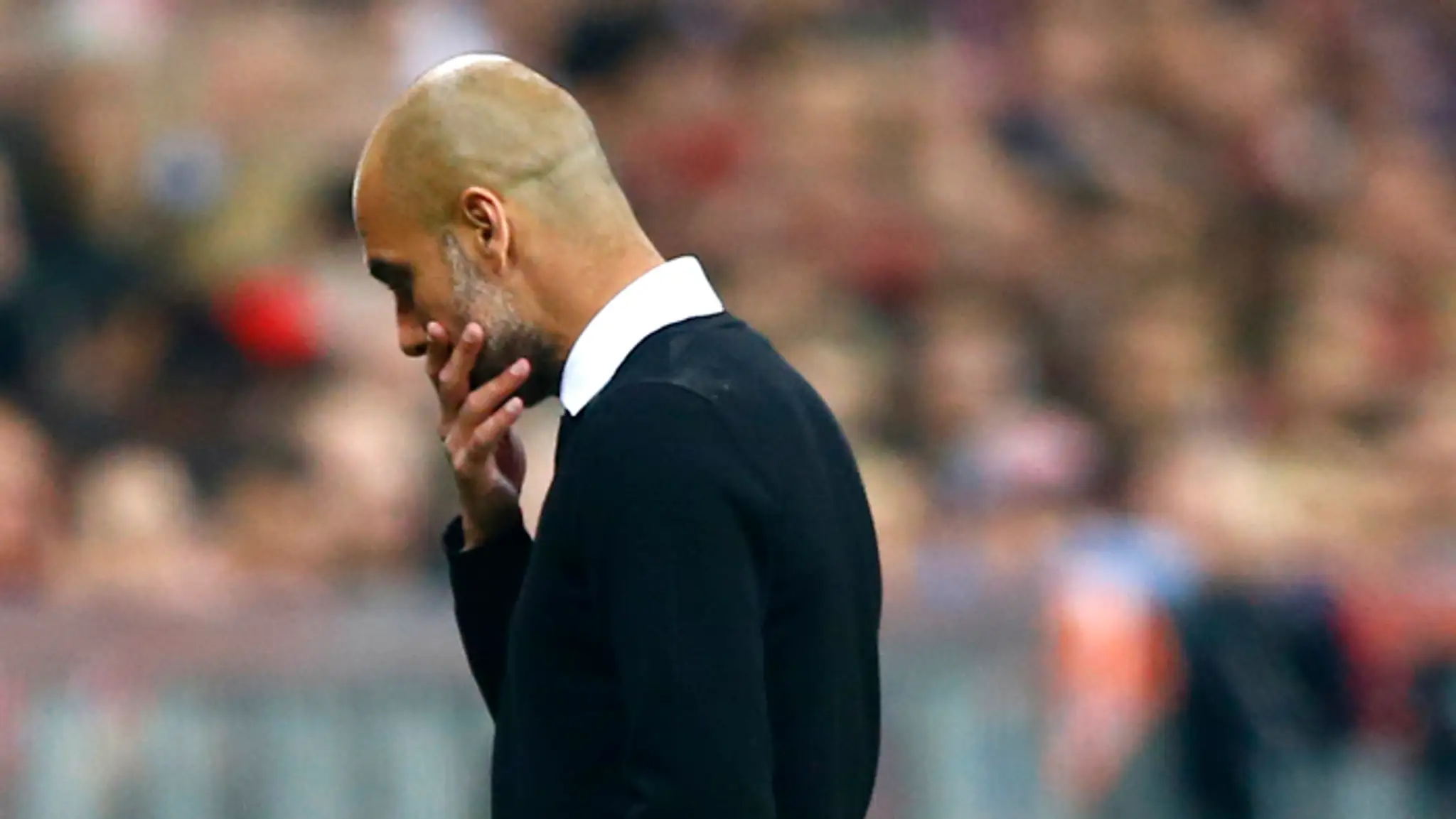 Tréner Bayernu Mníchov Pep Guardiola.