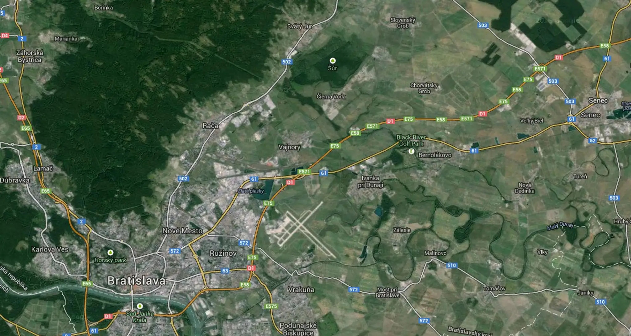 Mapa oblasti