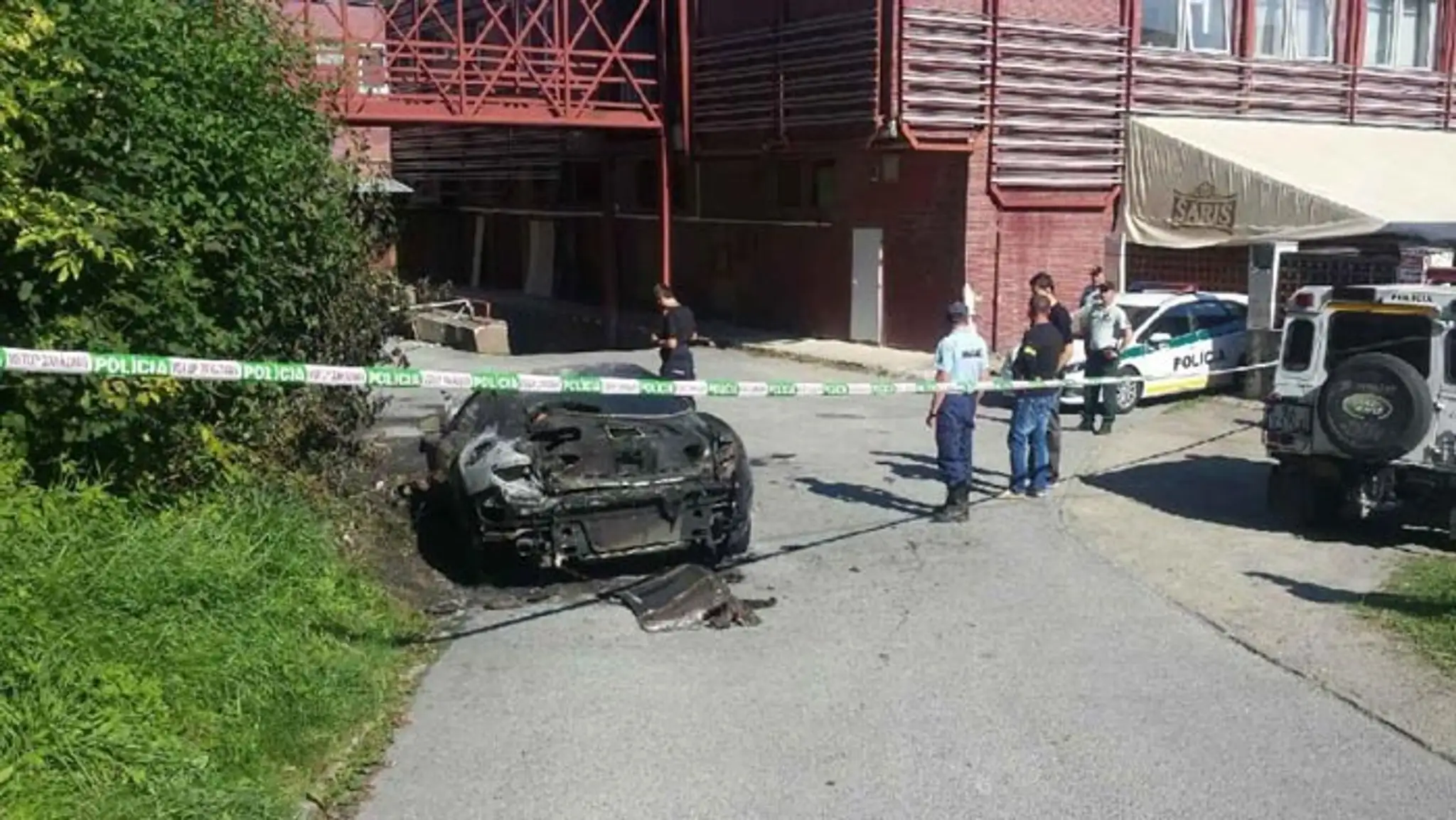 V bardejovských kúpeľoch zhorelo Masseratti.