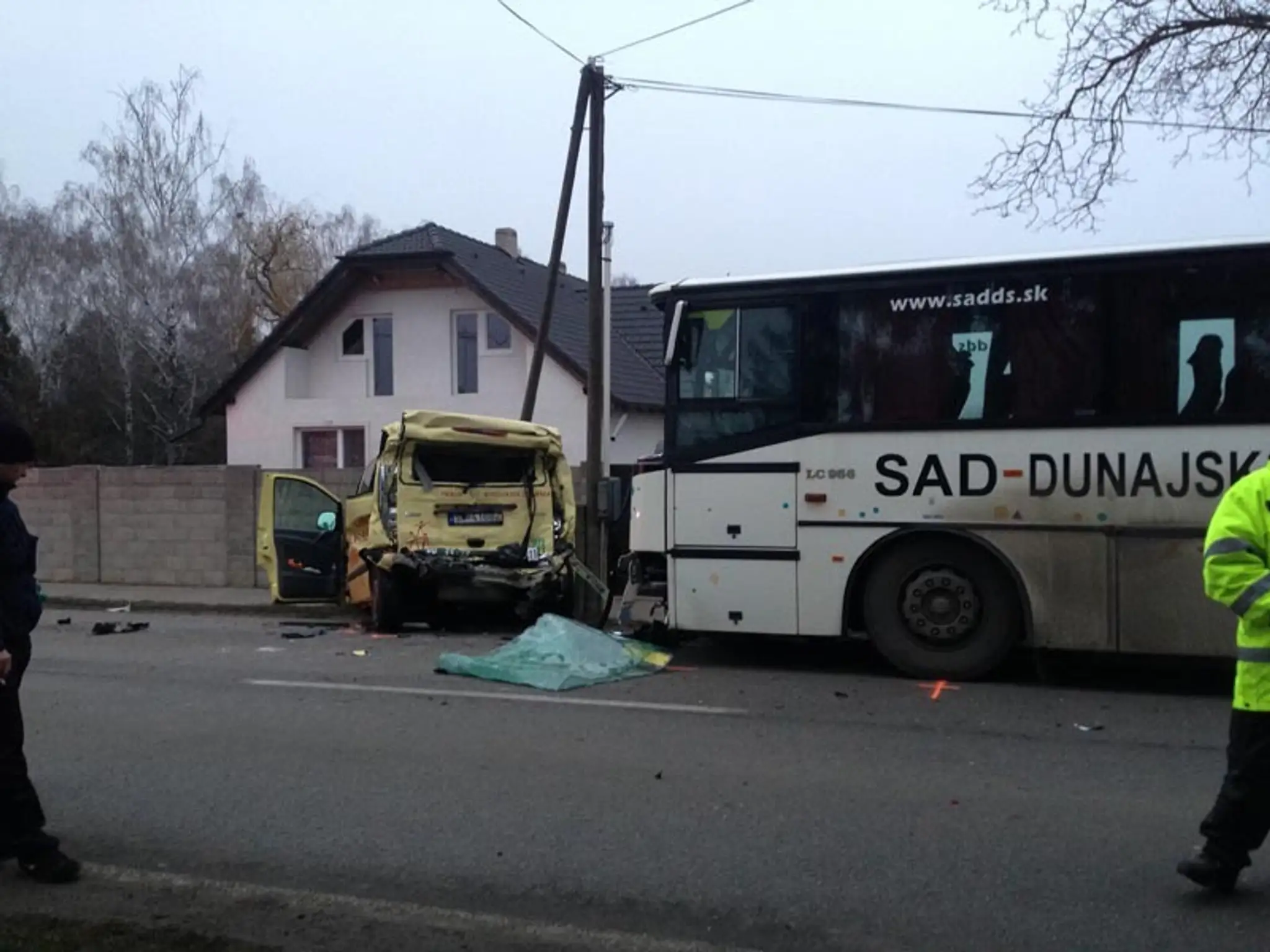 Tragicka nehoda v Mostovej