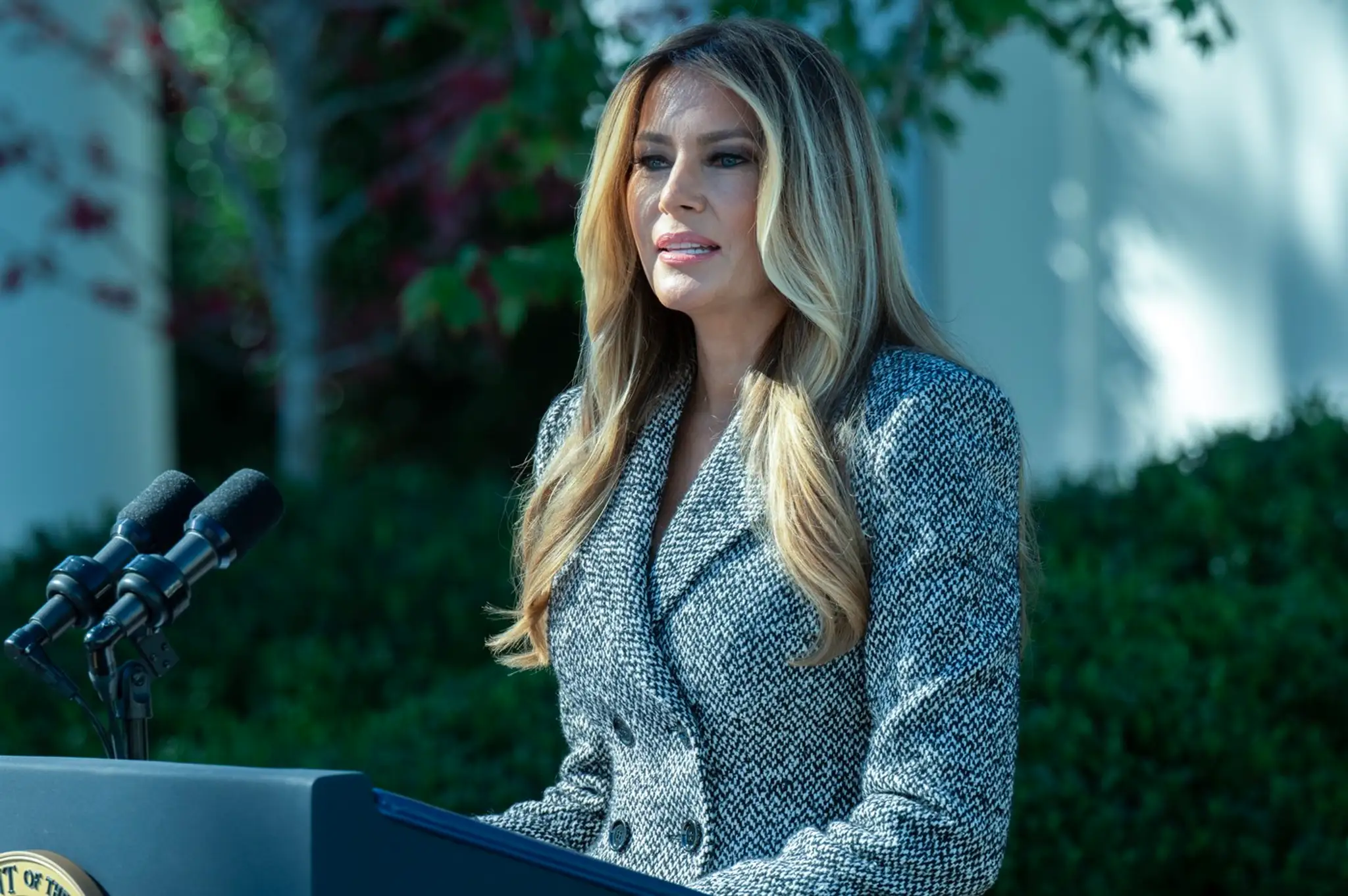 Prvá dáma Melania Trumpová.