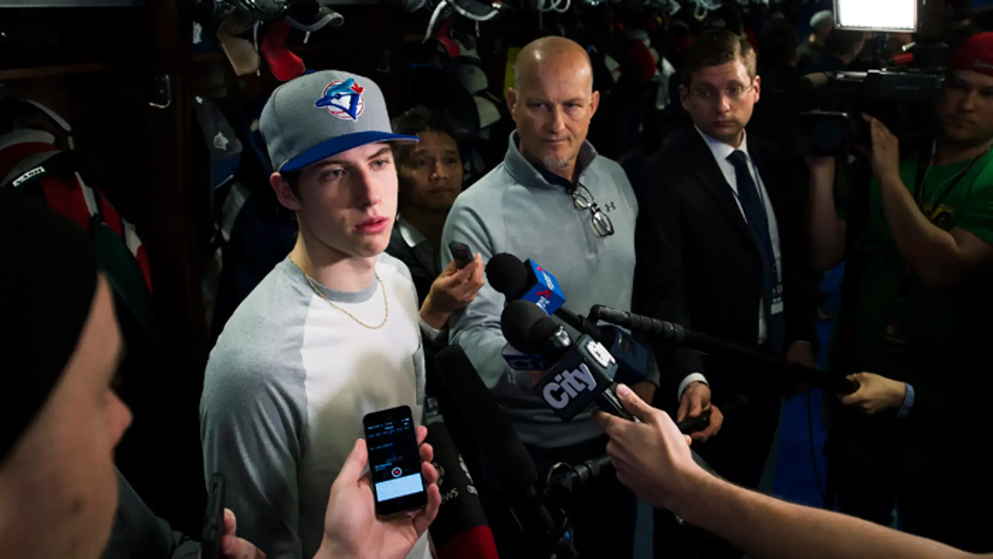 Útočník Toronto Maple Leafs Mitch Marner.