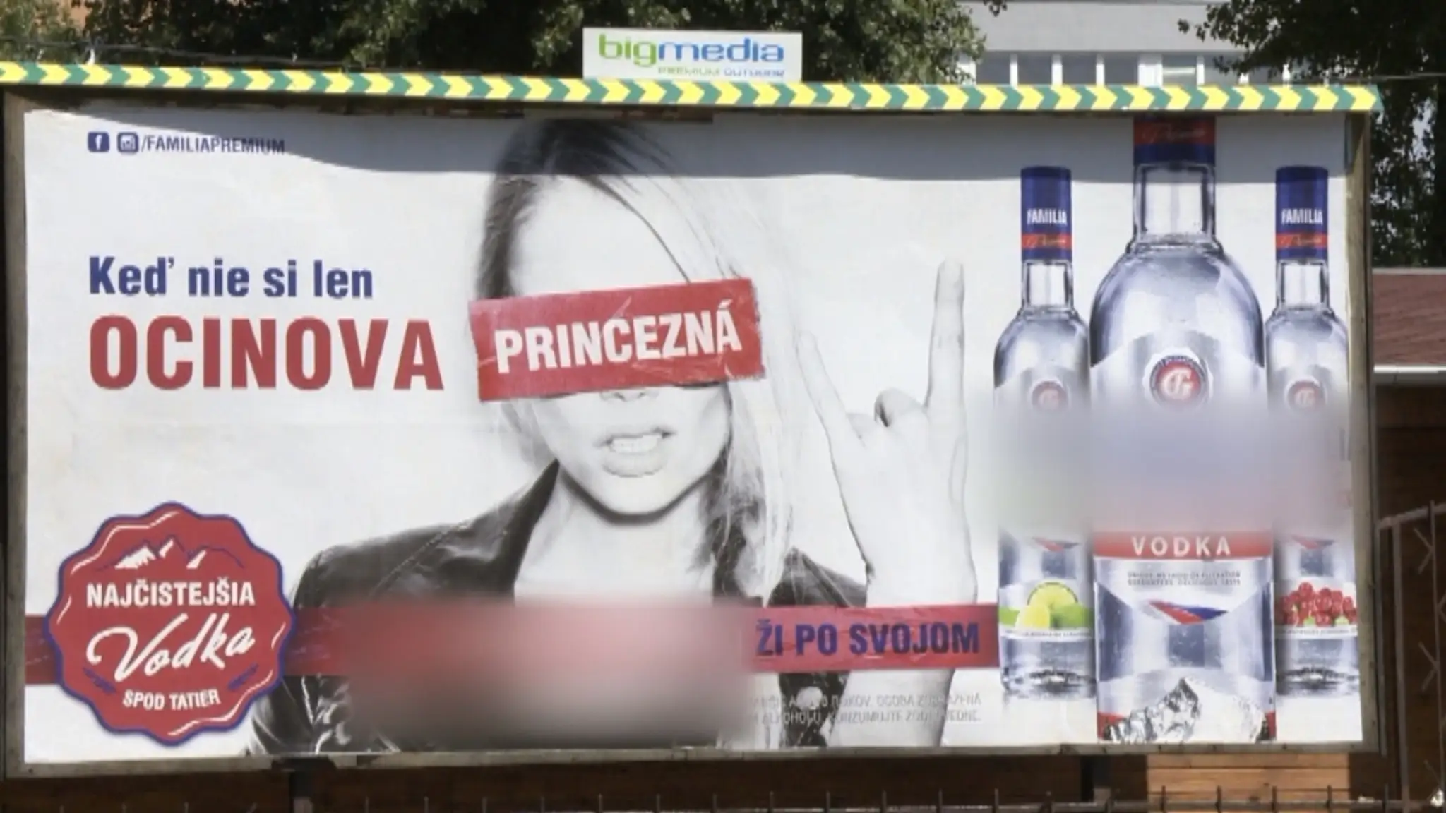 Reklama o vodke pobúrila KDH