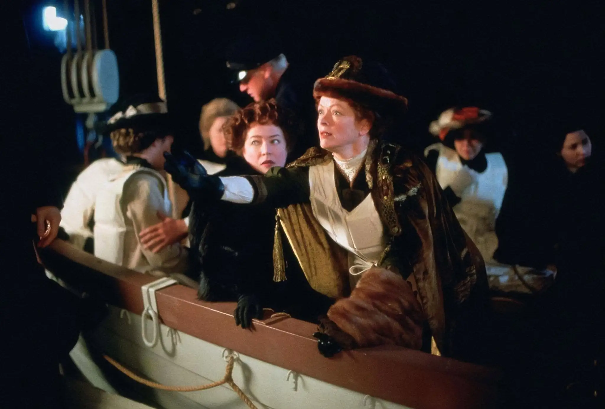 Záber z filmu Titanic